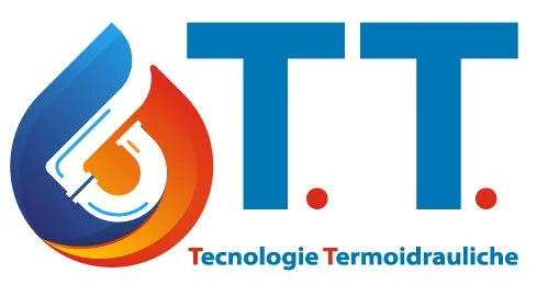 Logo di T.T. Tecnologie Termoidrauliche, sponsor della Pallacanestro Ponzano.