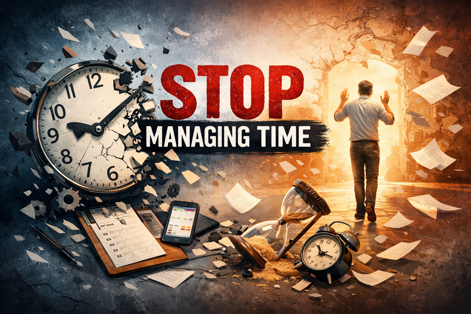 Stop Managing Time