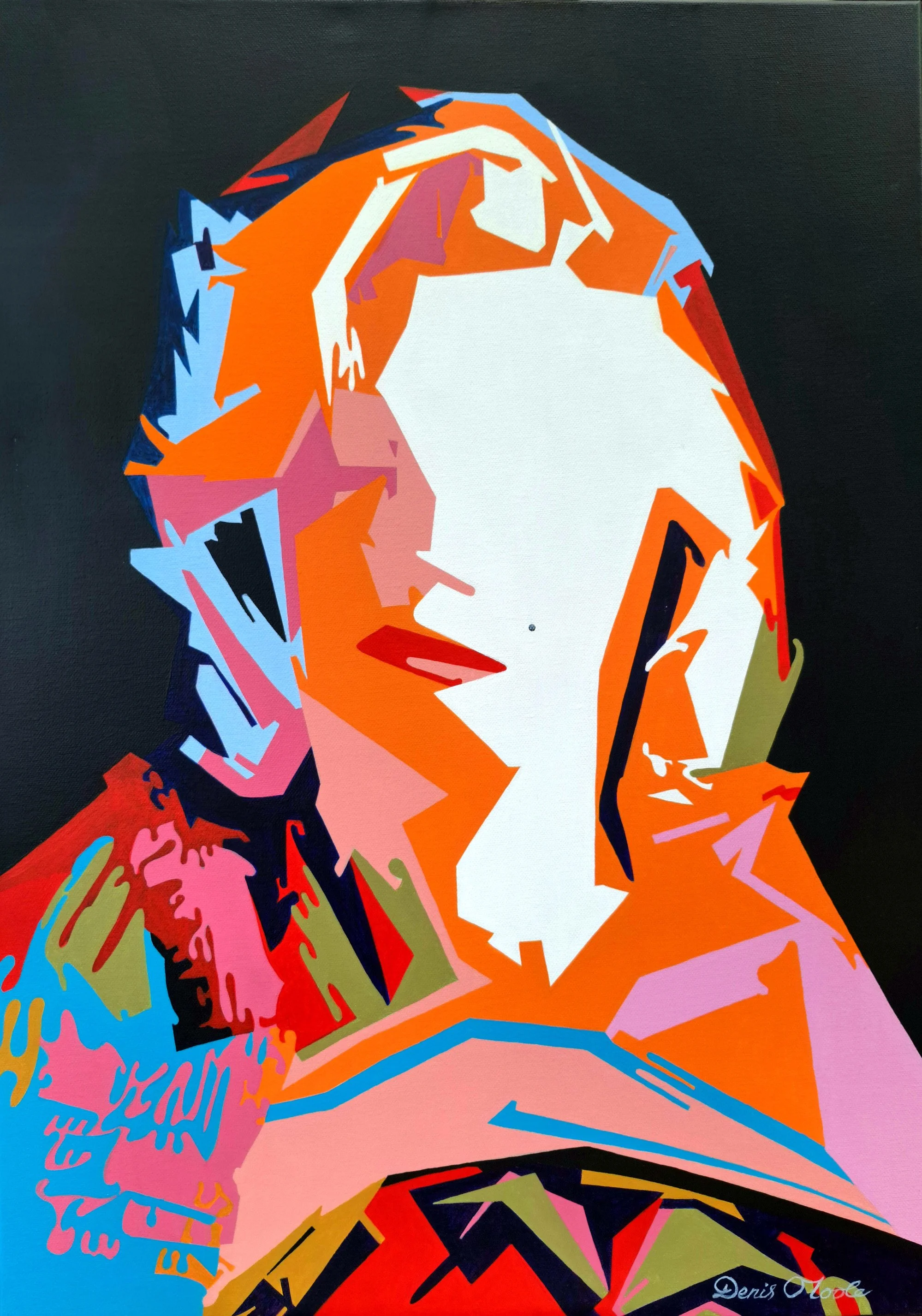 Marilyn Monroe 2 18x24 canvas