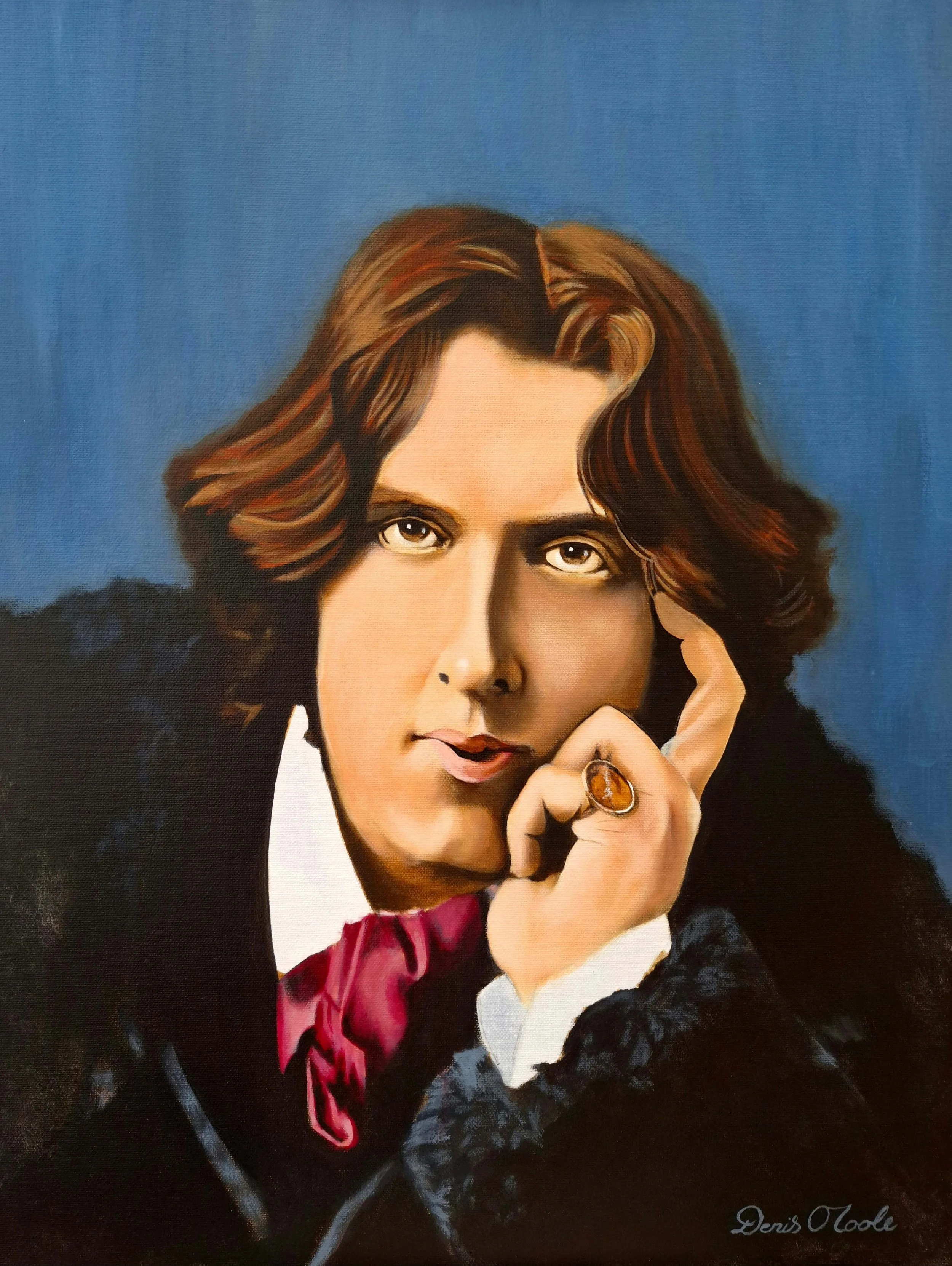 Oscar Wilde 18x24 canvas