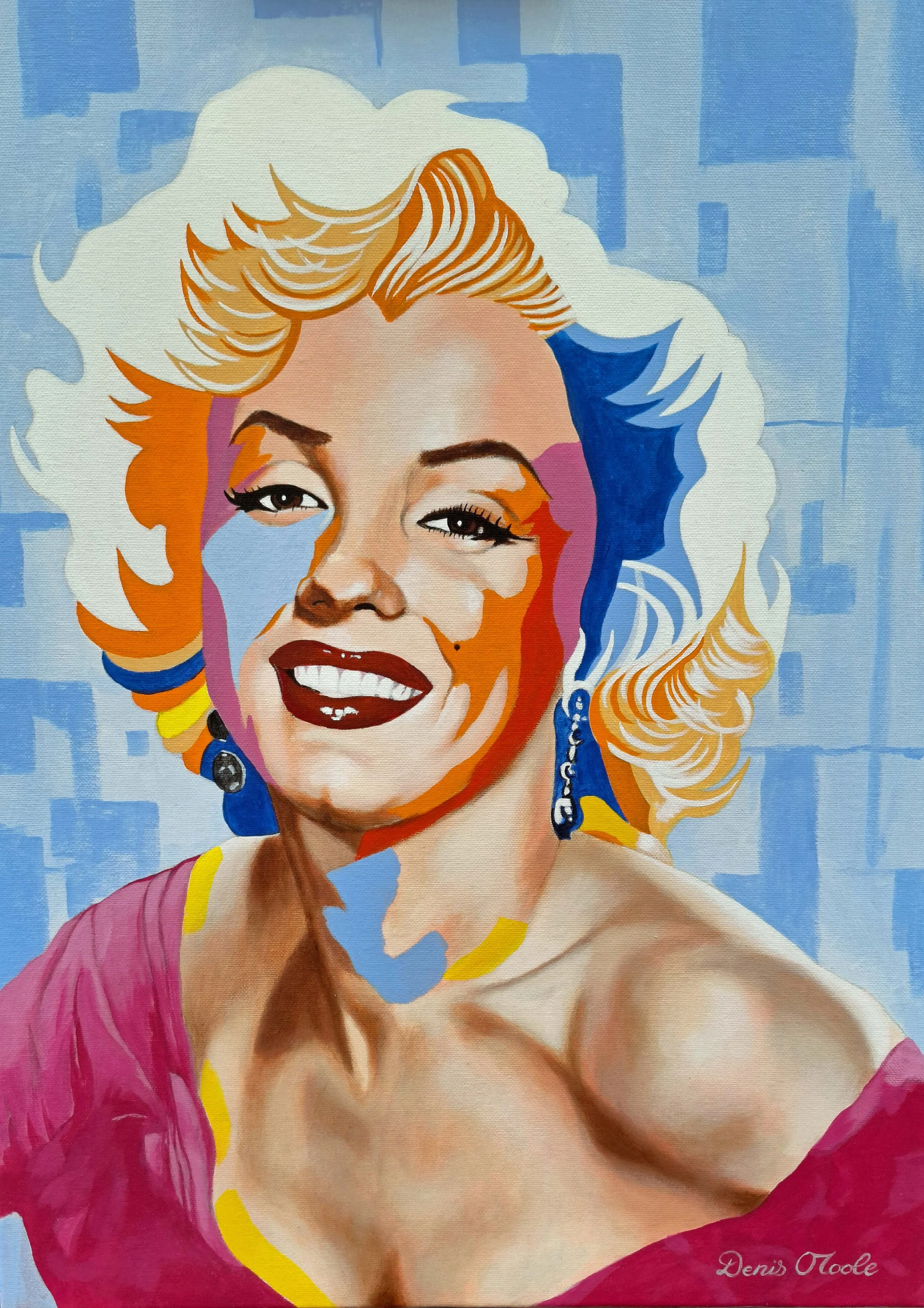 Marilyn Monroe 18x24 canvas