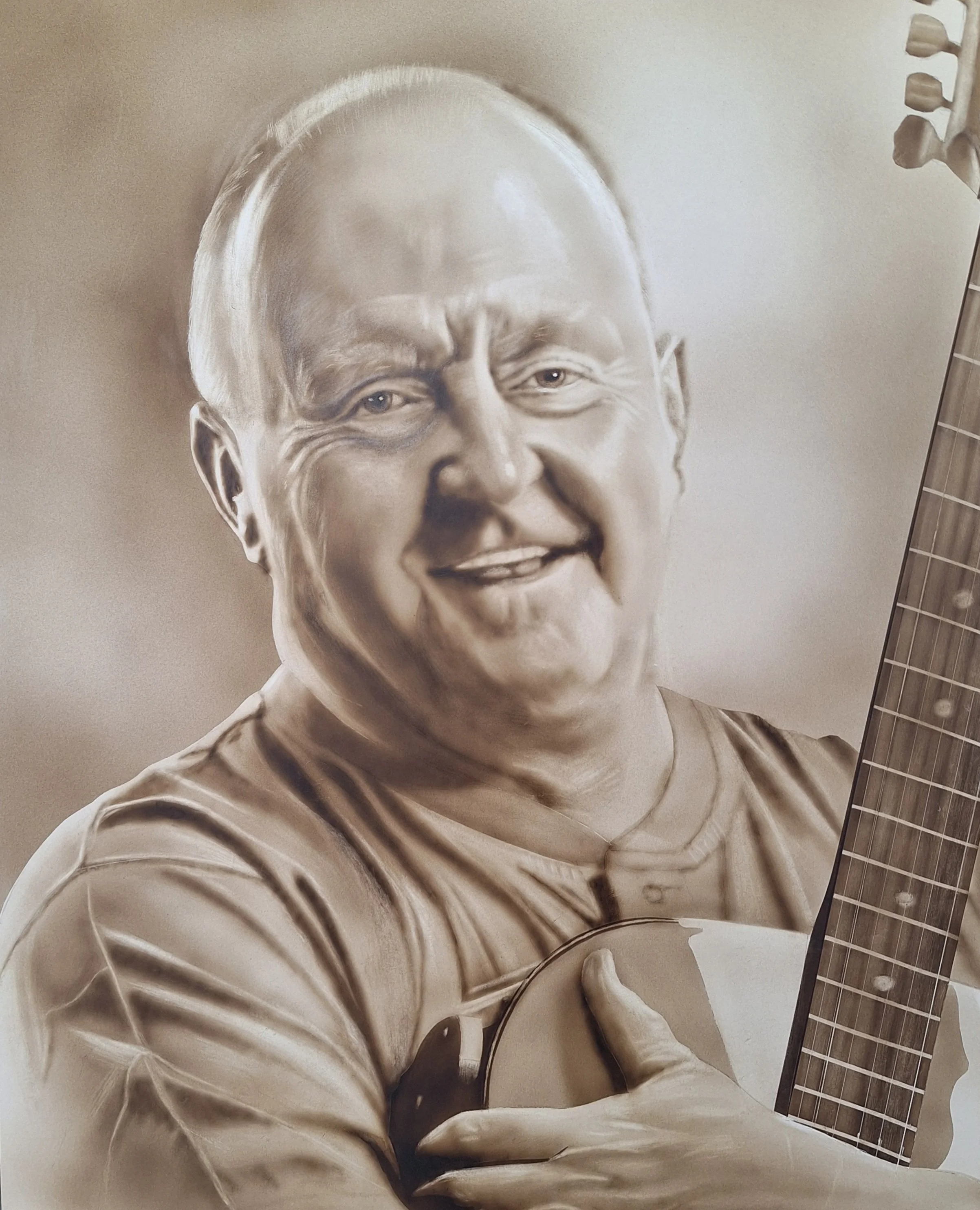 Christy Moore 12x16 Clayboard