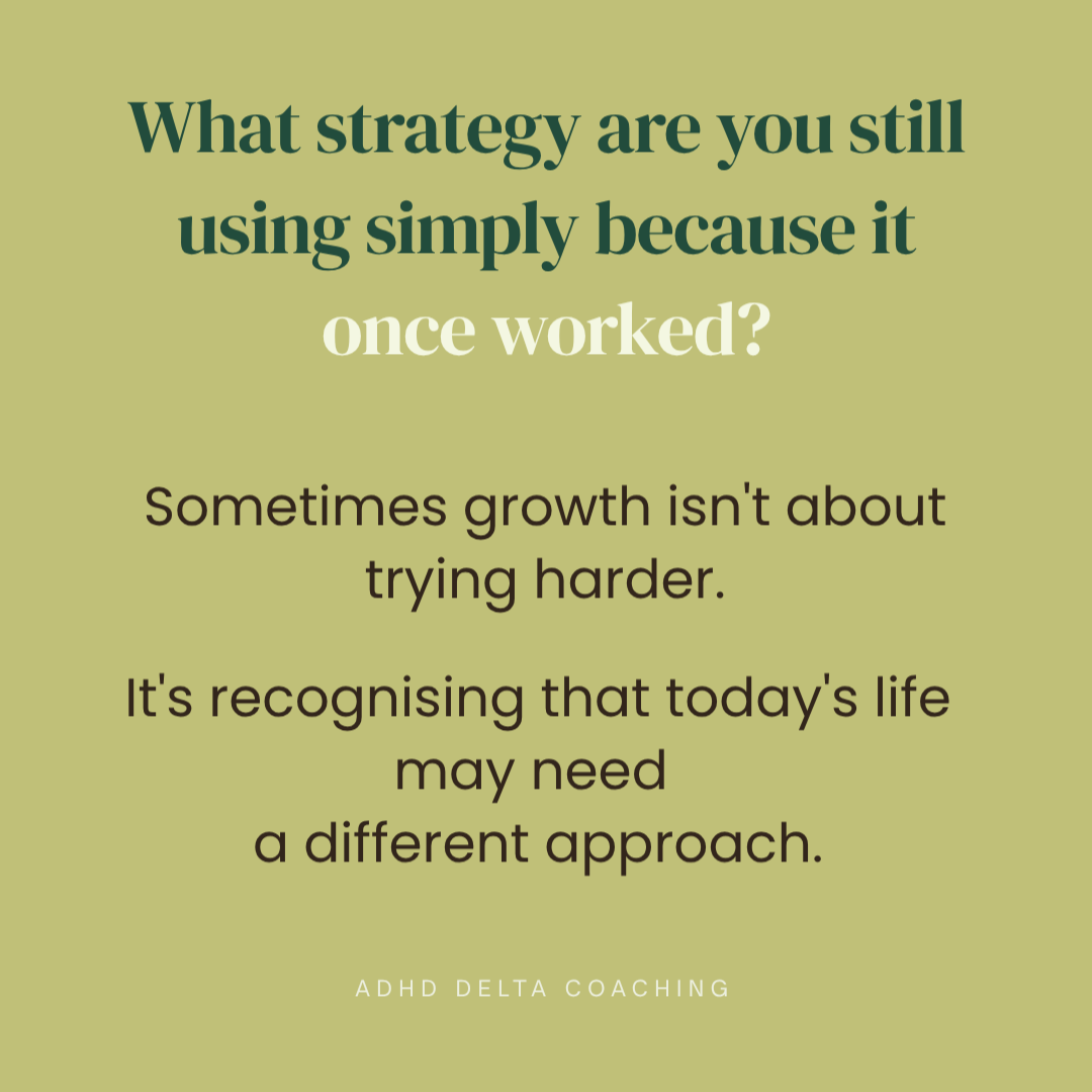 ADHD overwhelm - when old strategies stop working.