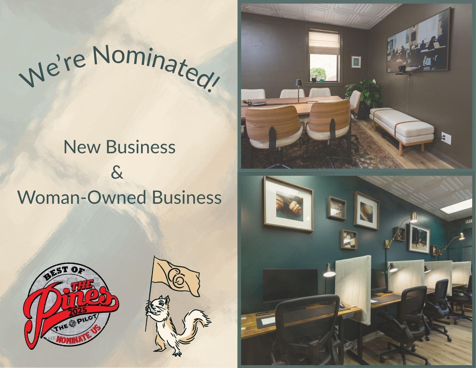 We're honored to be nominated for Best of the Pines! 🏆

When we opened our doors, our dream was simple: create an inclusive and vibrant space where our Southern Pines community could connect, create, and flourish together. Seeing The Corner Collecti