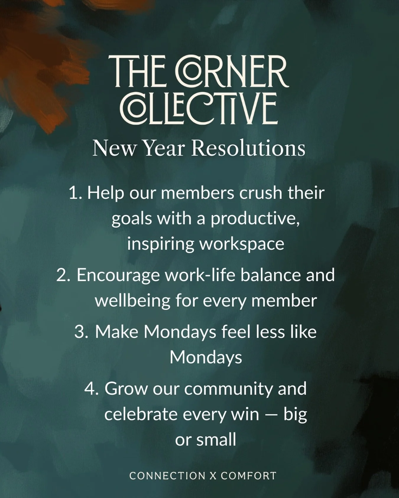 Align your goals with your environment &mdash; this year, we&rsquo;re choosing spaces that help us thrive ✨