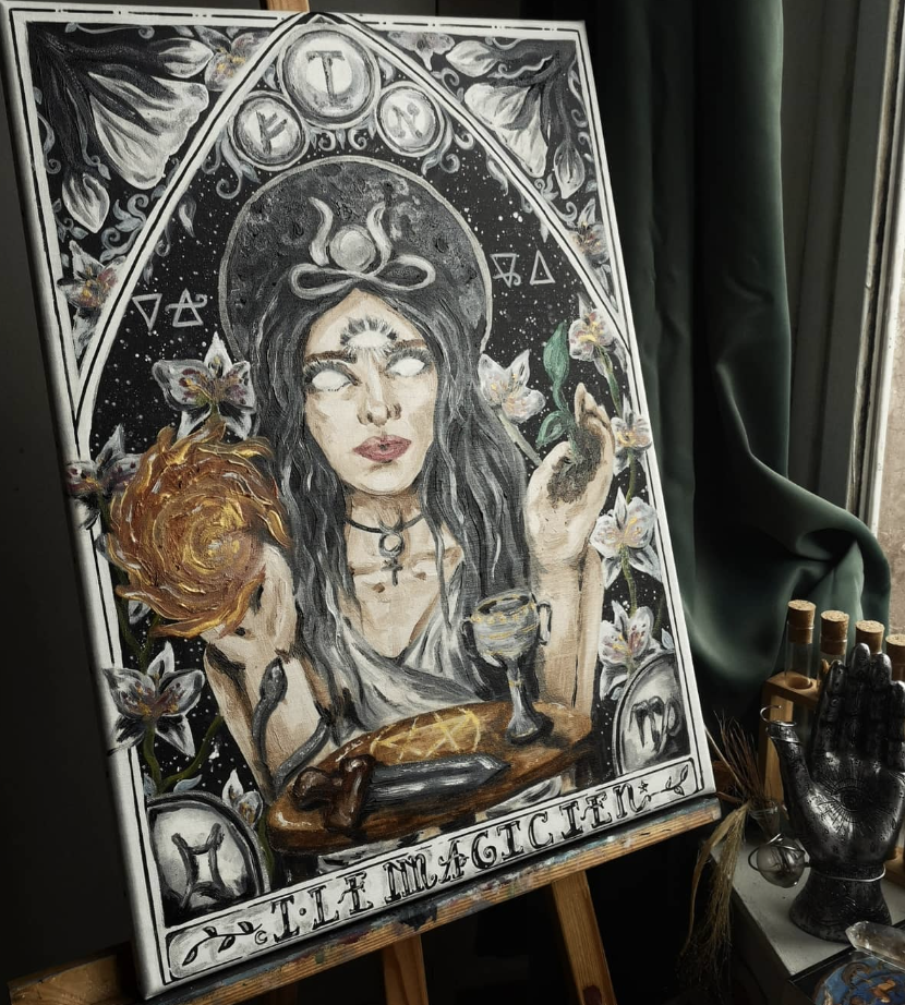 1- la magicienne ✧