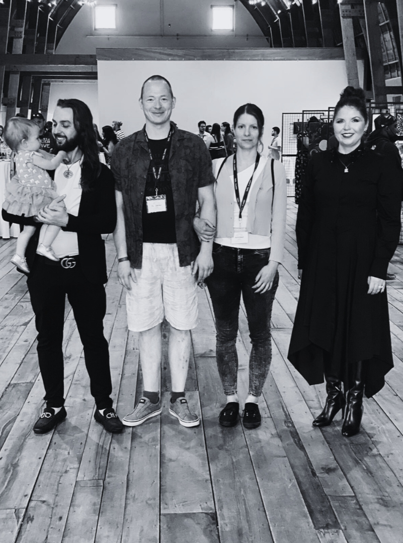 Jeff & Shaleia mit Felix & Karin