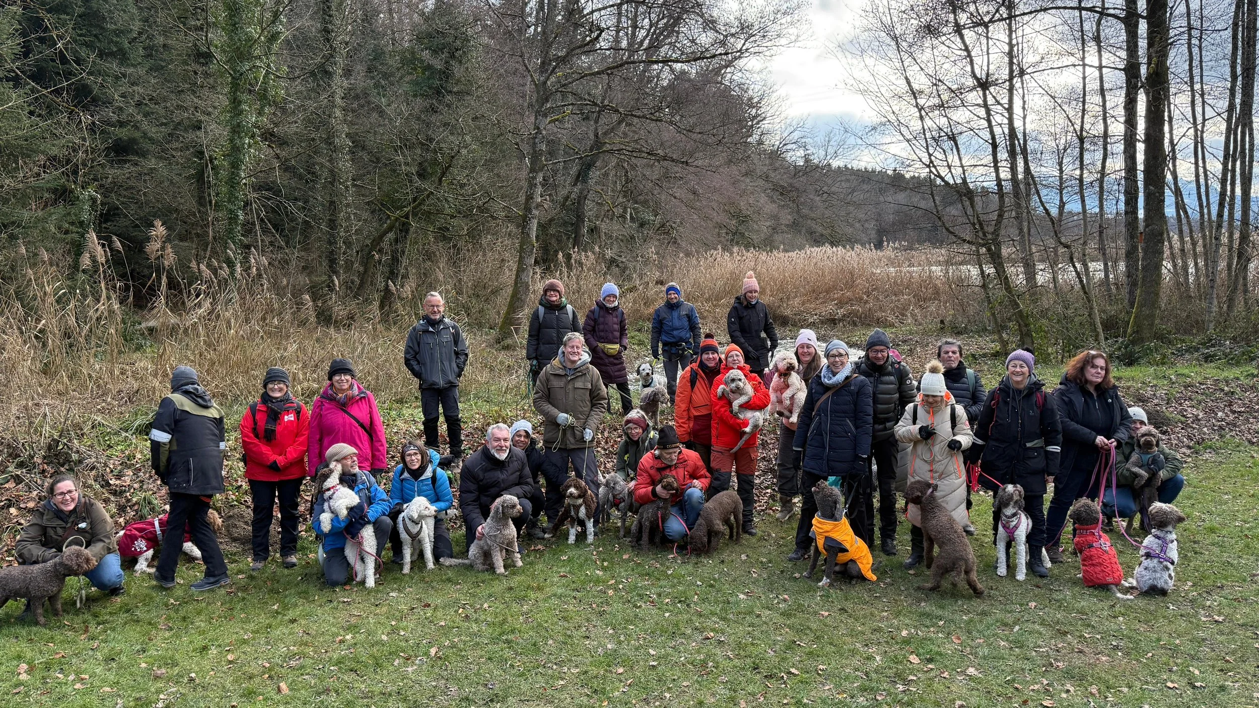 Neujahrsspaziergang Lagotto Club Schweiz