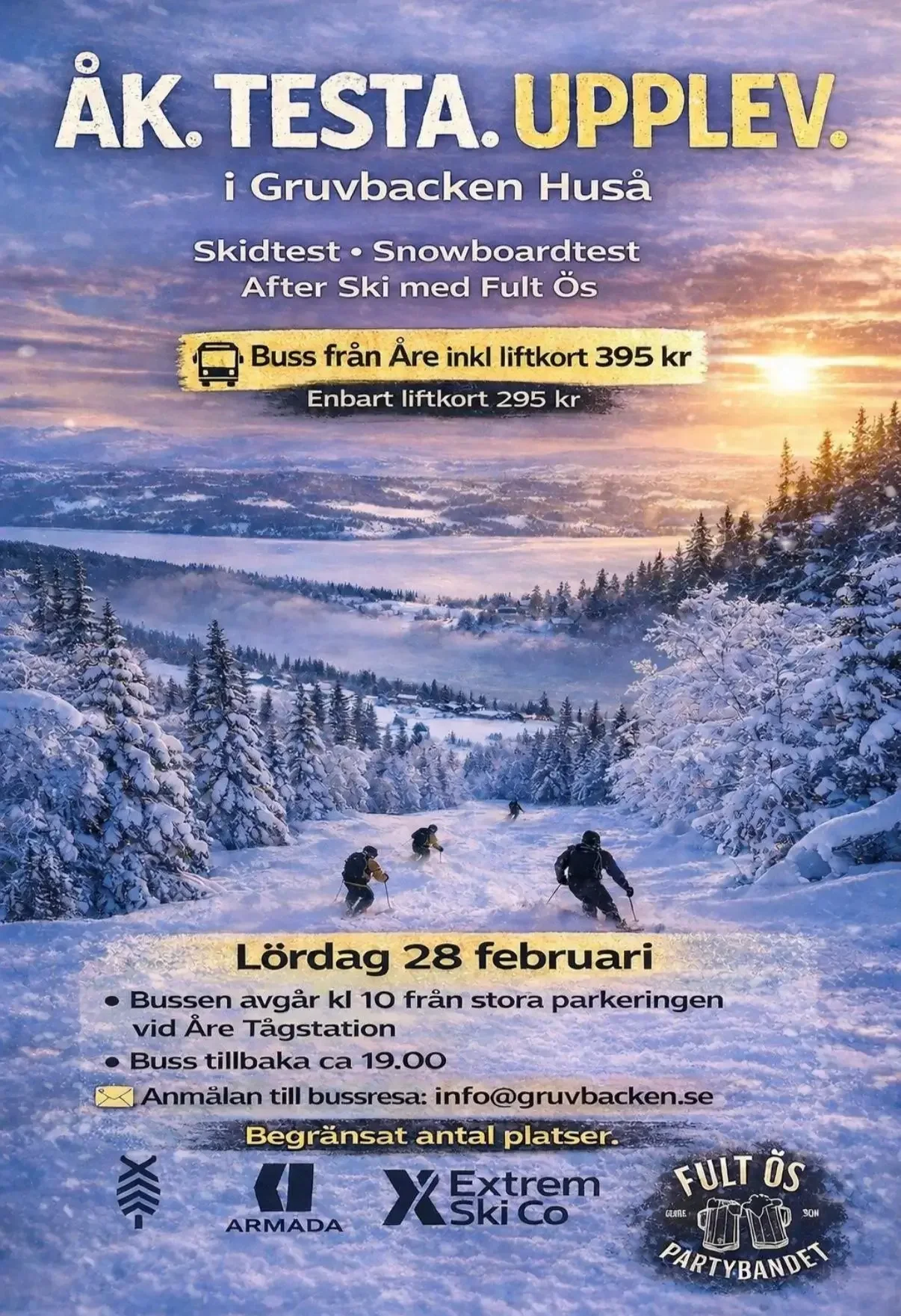 Skidtest &amp; after ski