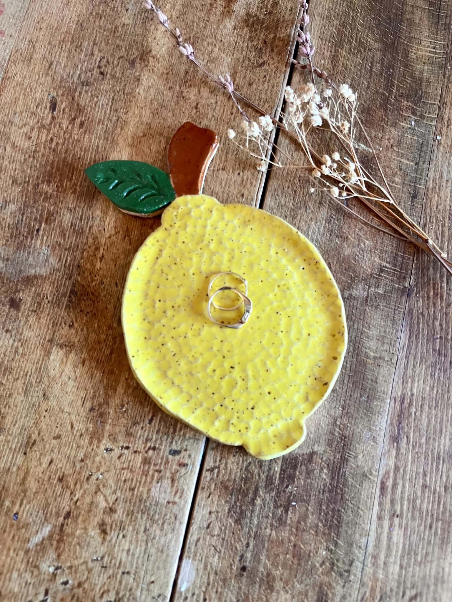 Assiette citron