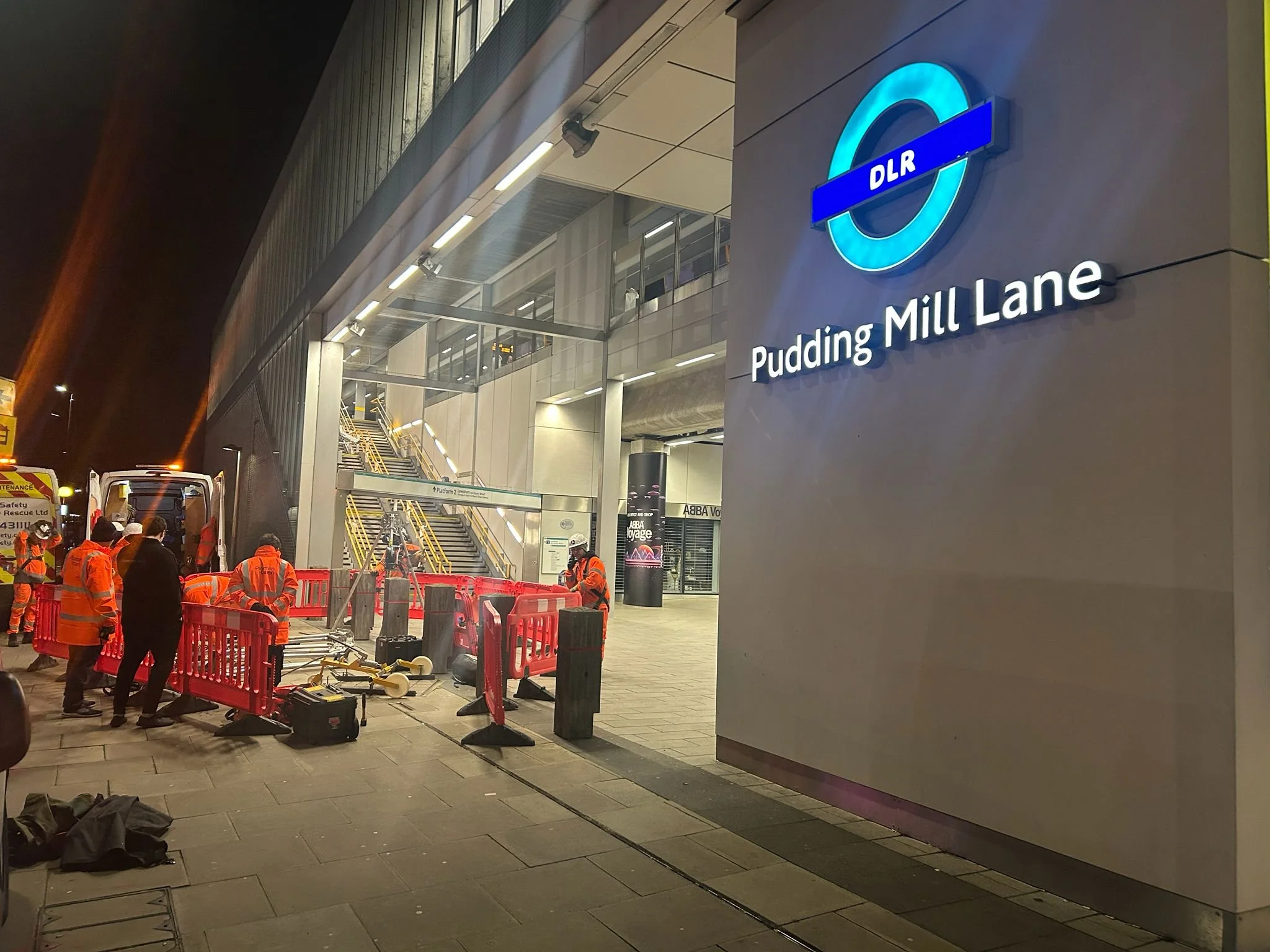 Pudding Mill Lane DLR, London