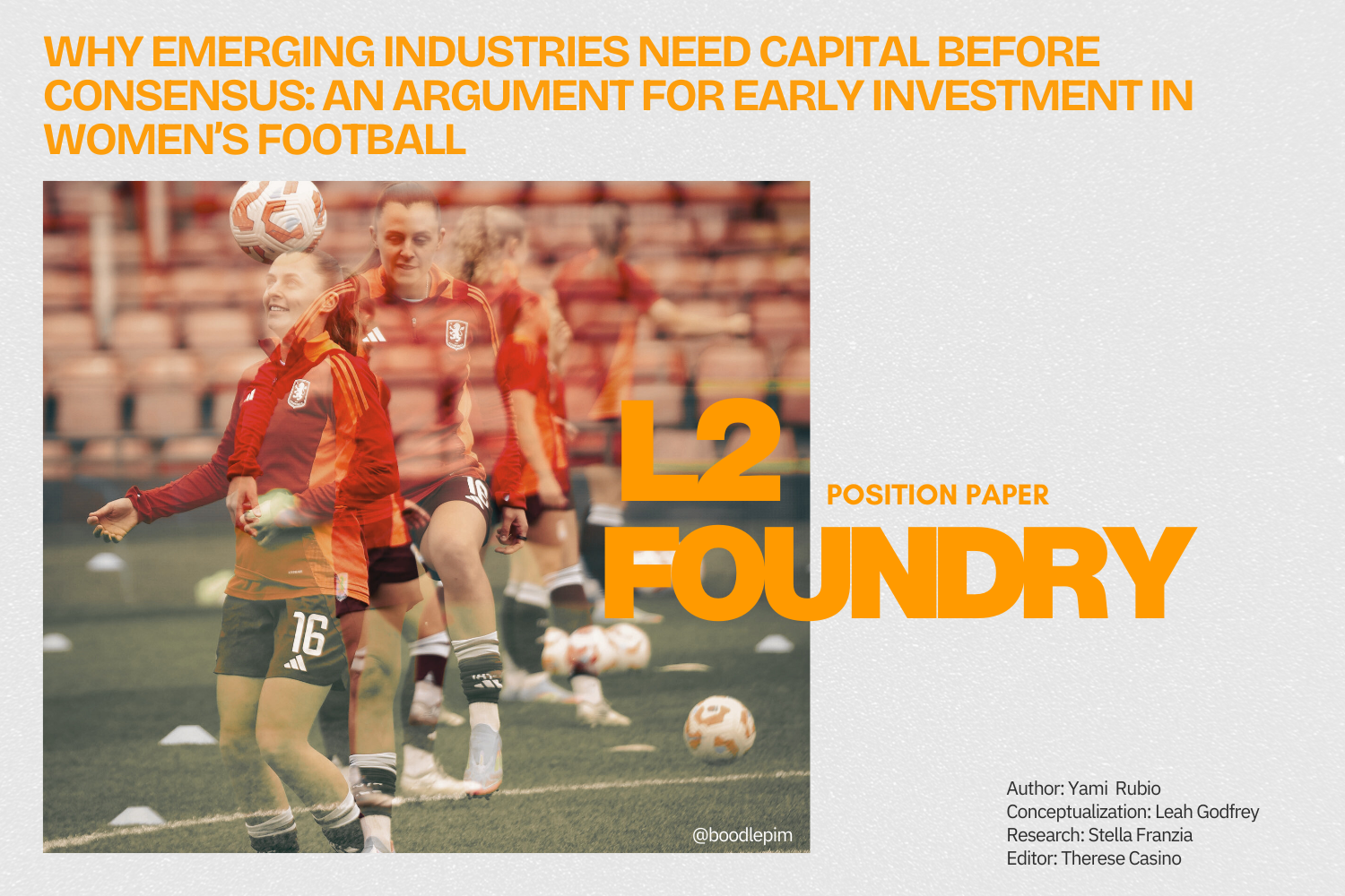 Investing in Women's Football