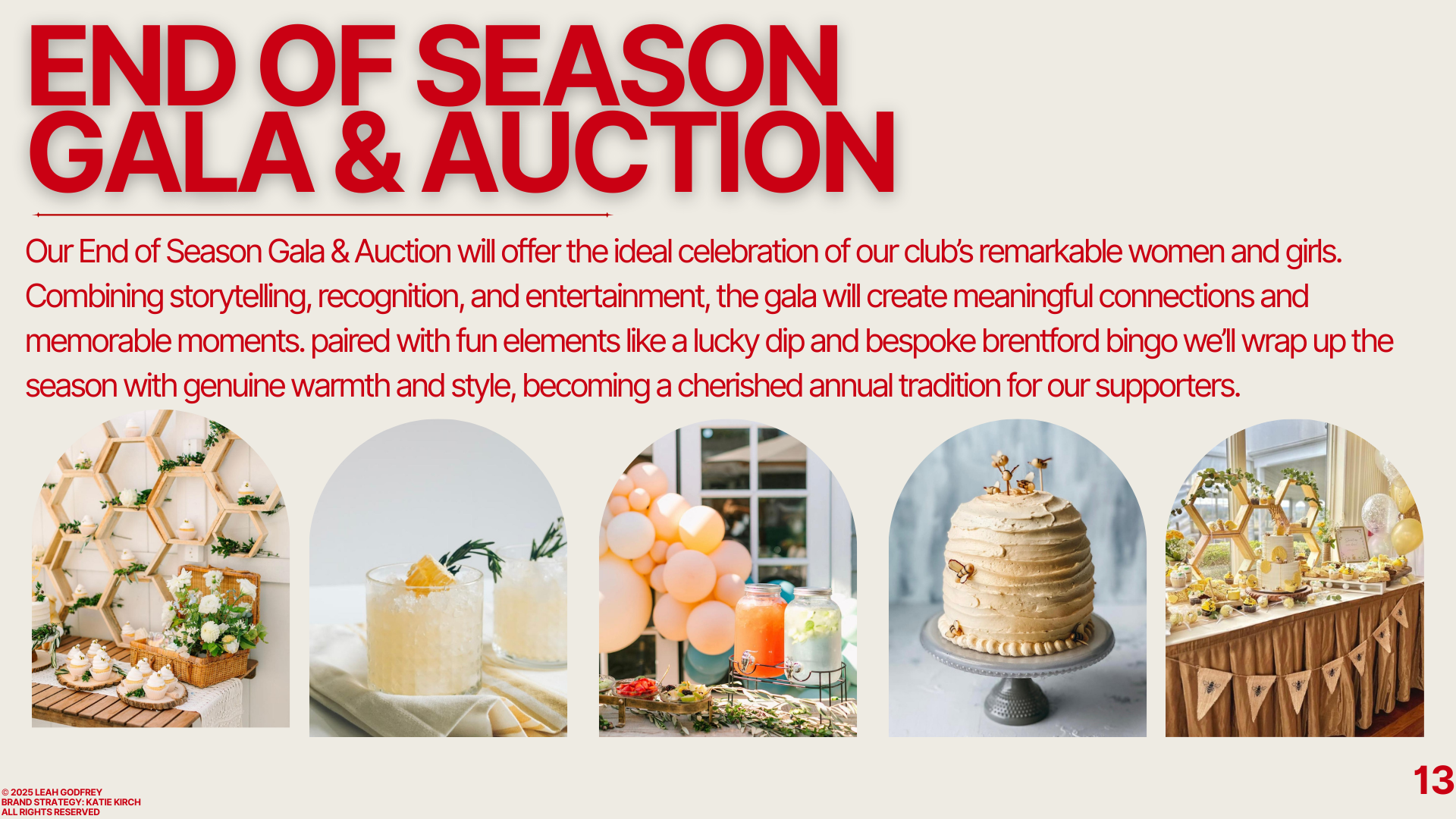 women in football events auctions gala