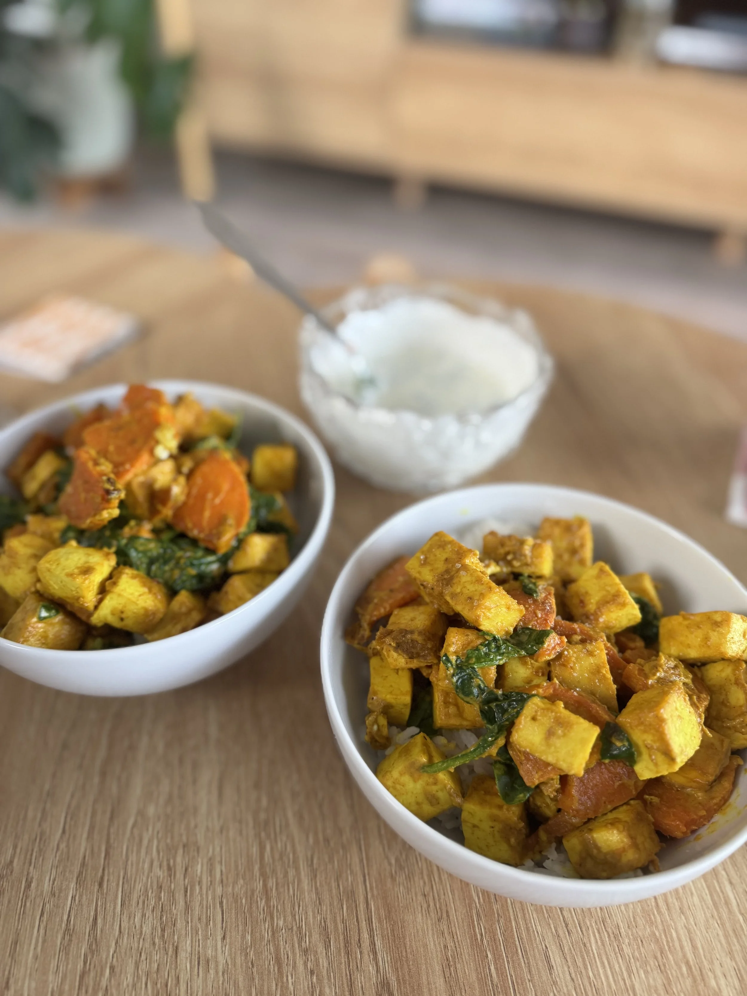 Yellow Tofu Curry