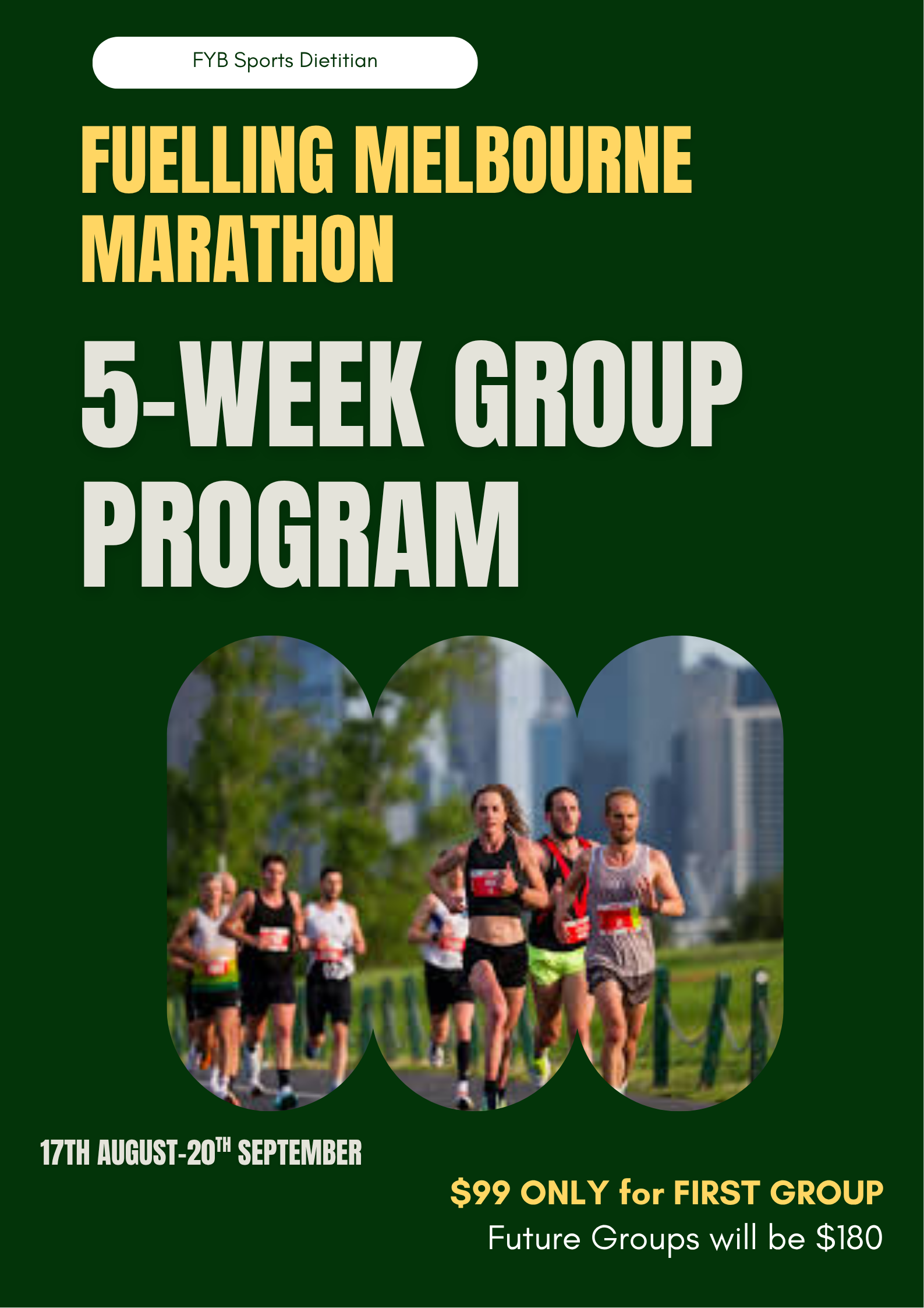 5-Week Marathon Fuelling Group Program