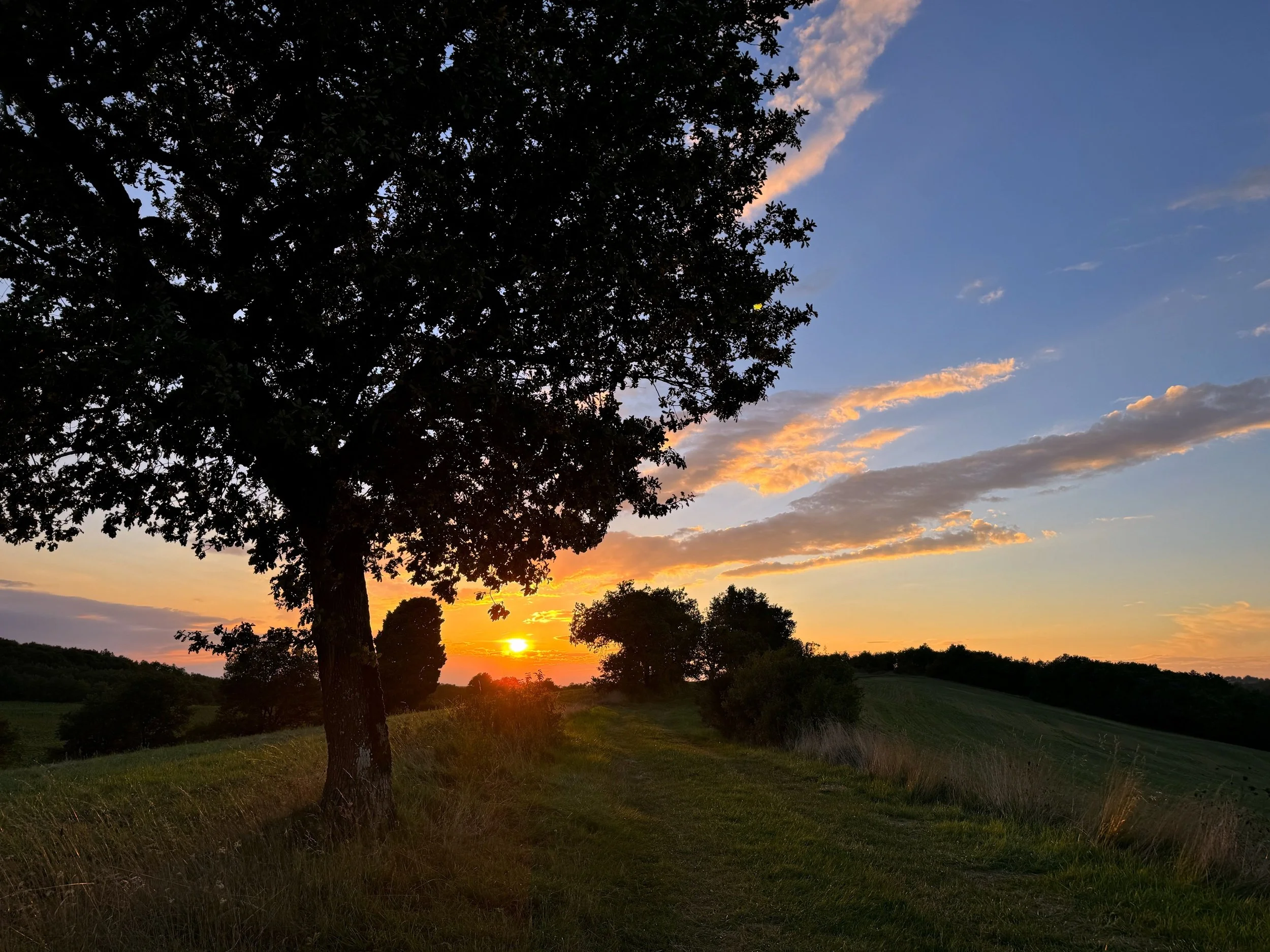 Sunset at Loustalviel