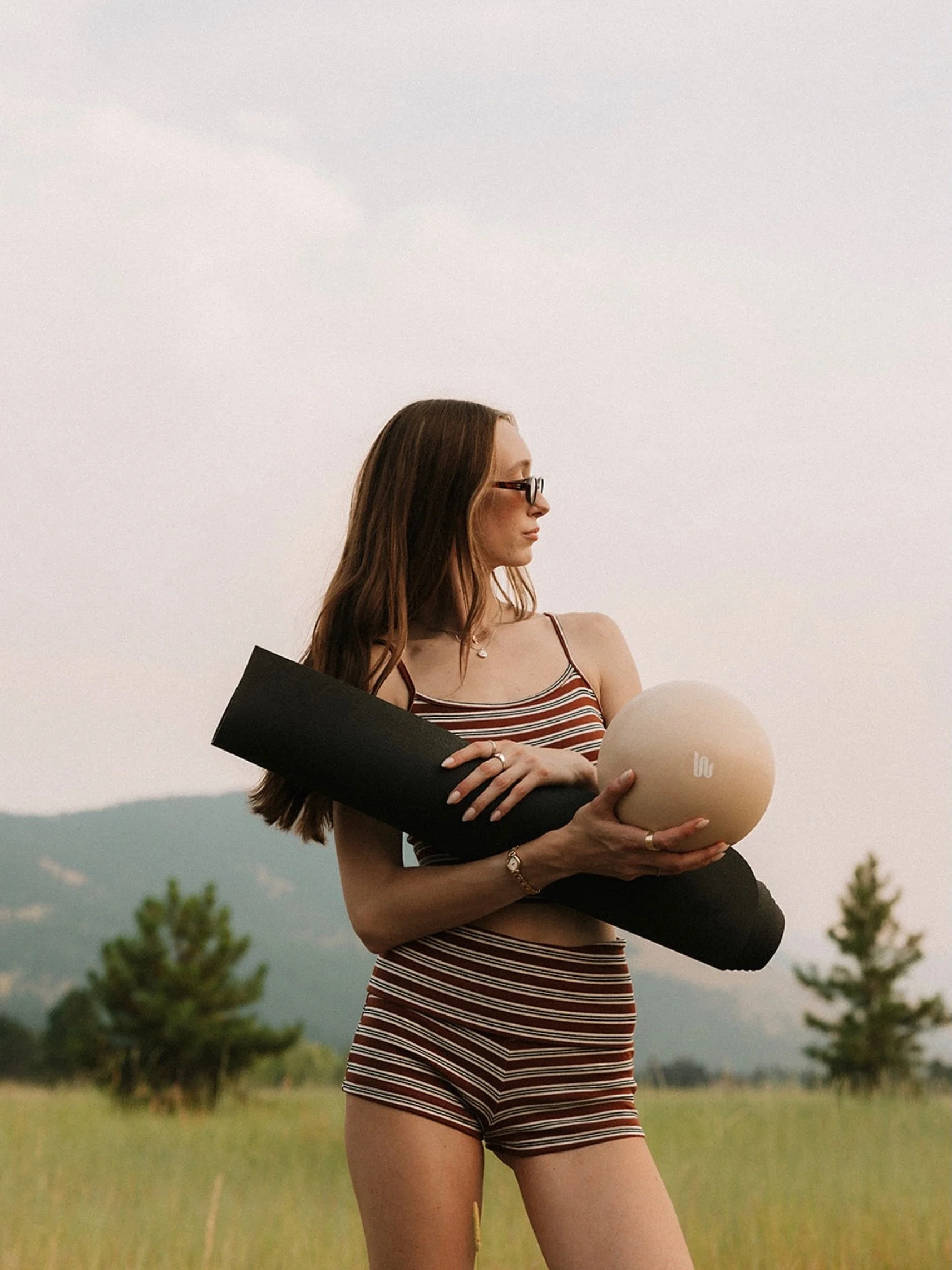 Bad news&mdash; our adored stripe set is all sold out.
Good news&mdash; heated classes start Friday. 

A win is a win. Don&rsquo;t forget your mat towels 🫶
(P.S we are working hard to bring you more cute merch asap!!)