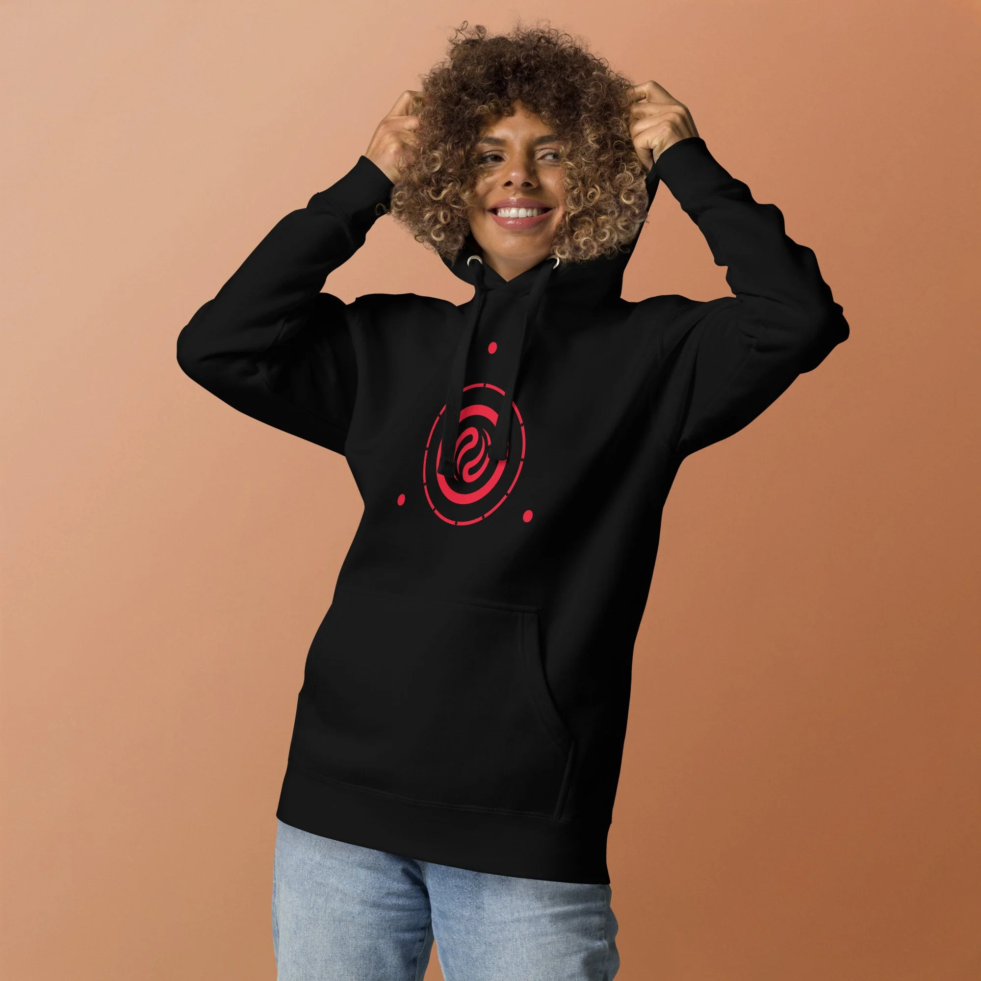 DDS Unisex Premium Pull-over Hoodie - Blood Red Flow