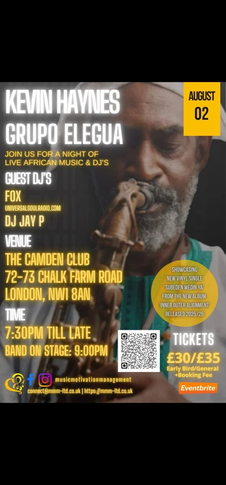 Kevin Haynes Grupo Elegua