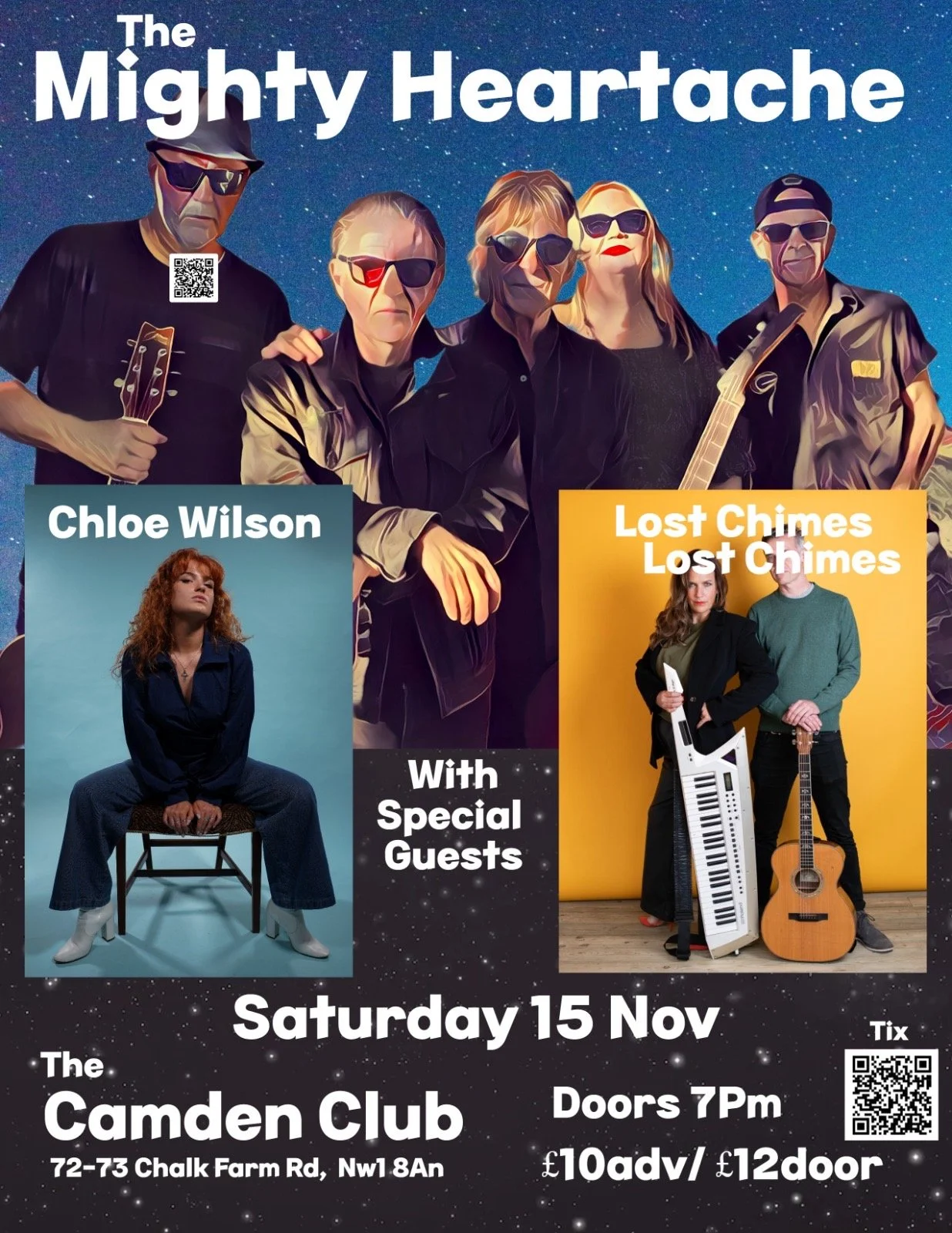 The Mighty Heartache Live Feat. Lost Chimes & Chlöe Wilson