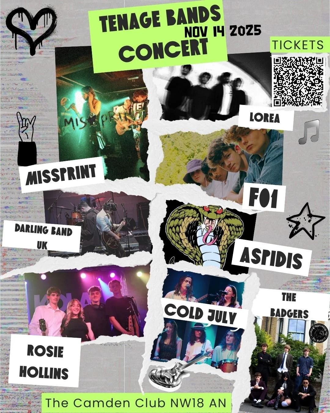 Teenage Bands Concert