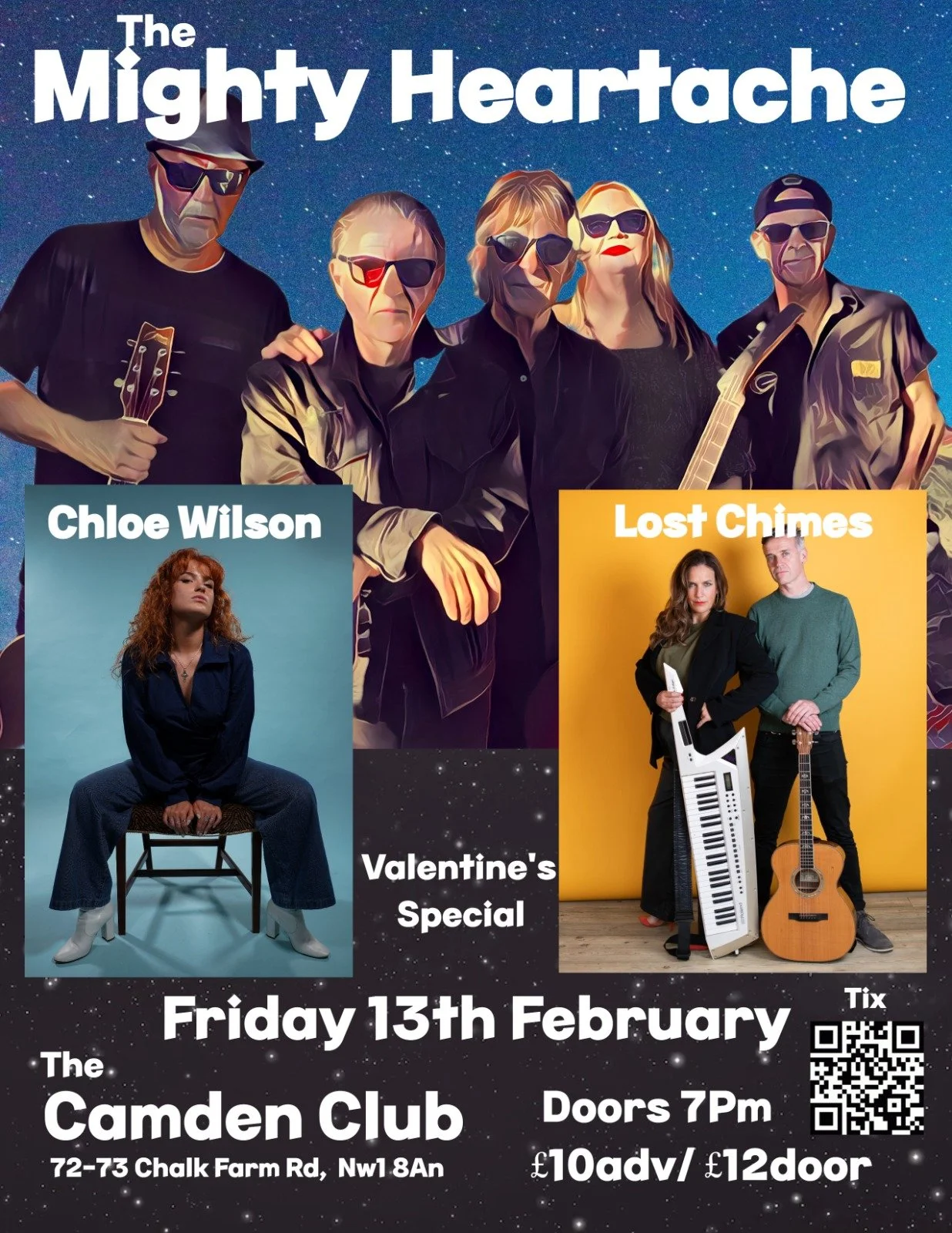 Valentine Special: The Mighty Heartache Live Feat. Lost Chimes &amp; Chlöe Wilson
