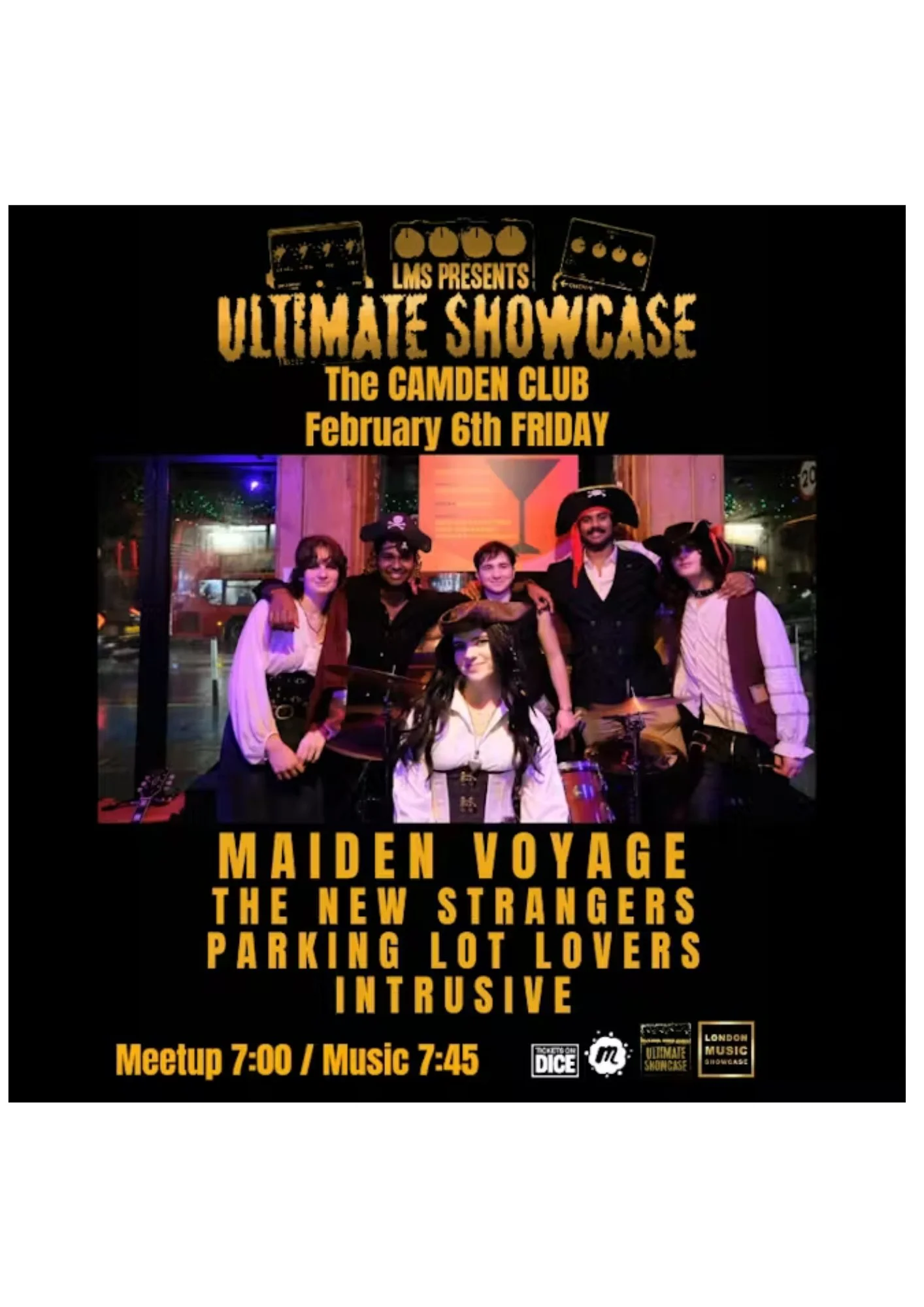London Music Ultimate Showcase: Maiden Voyage