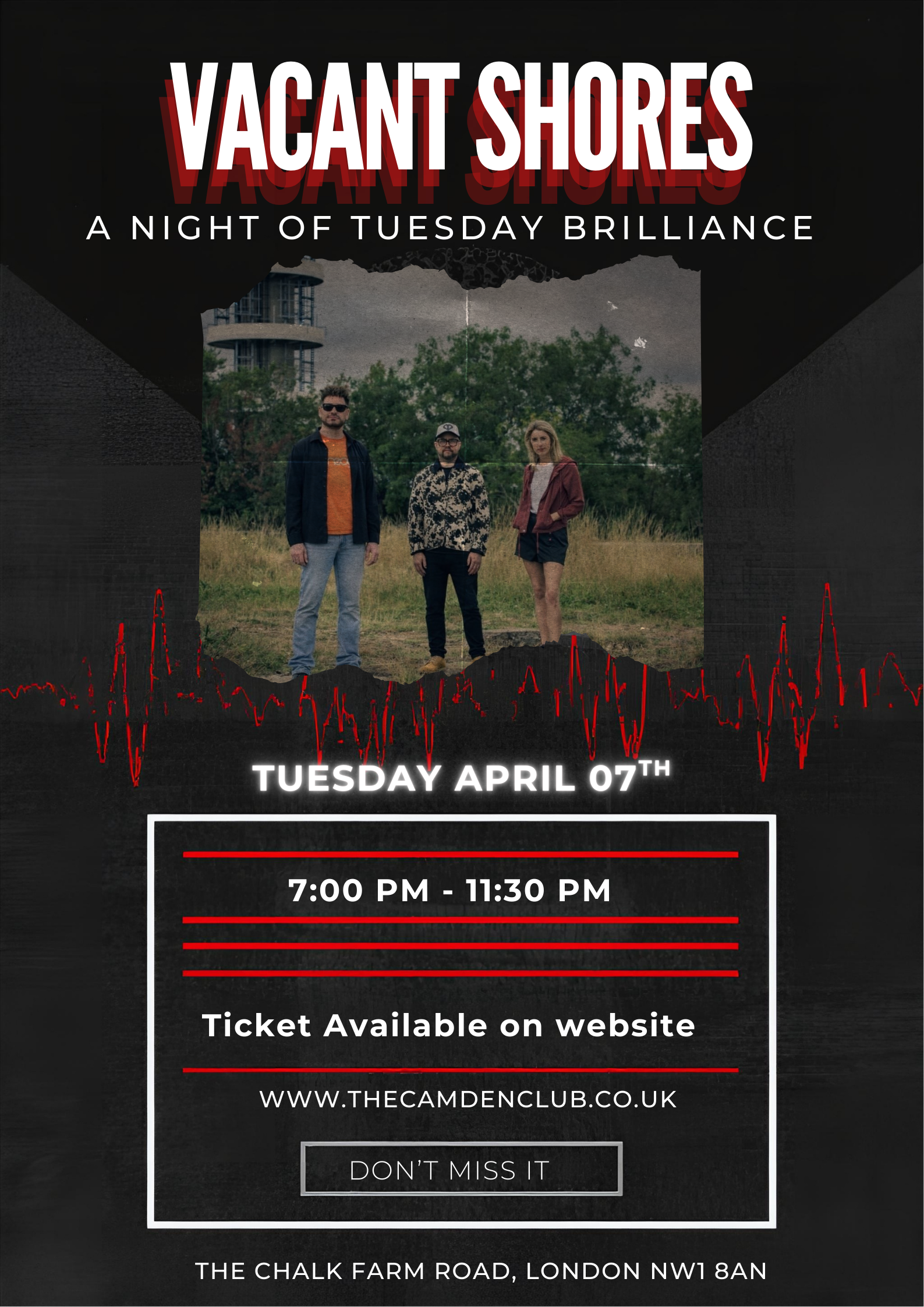 Vacant Shores A night of Tuesday brilliance