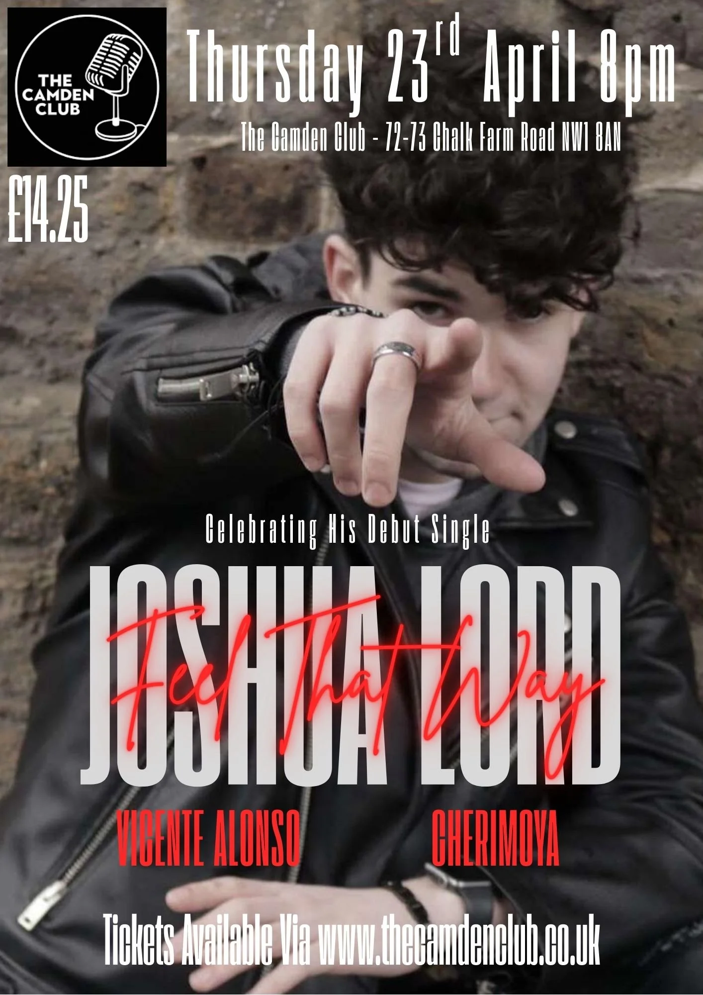 Feel That Way – Joshua Lord (Single Release Show)