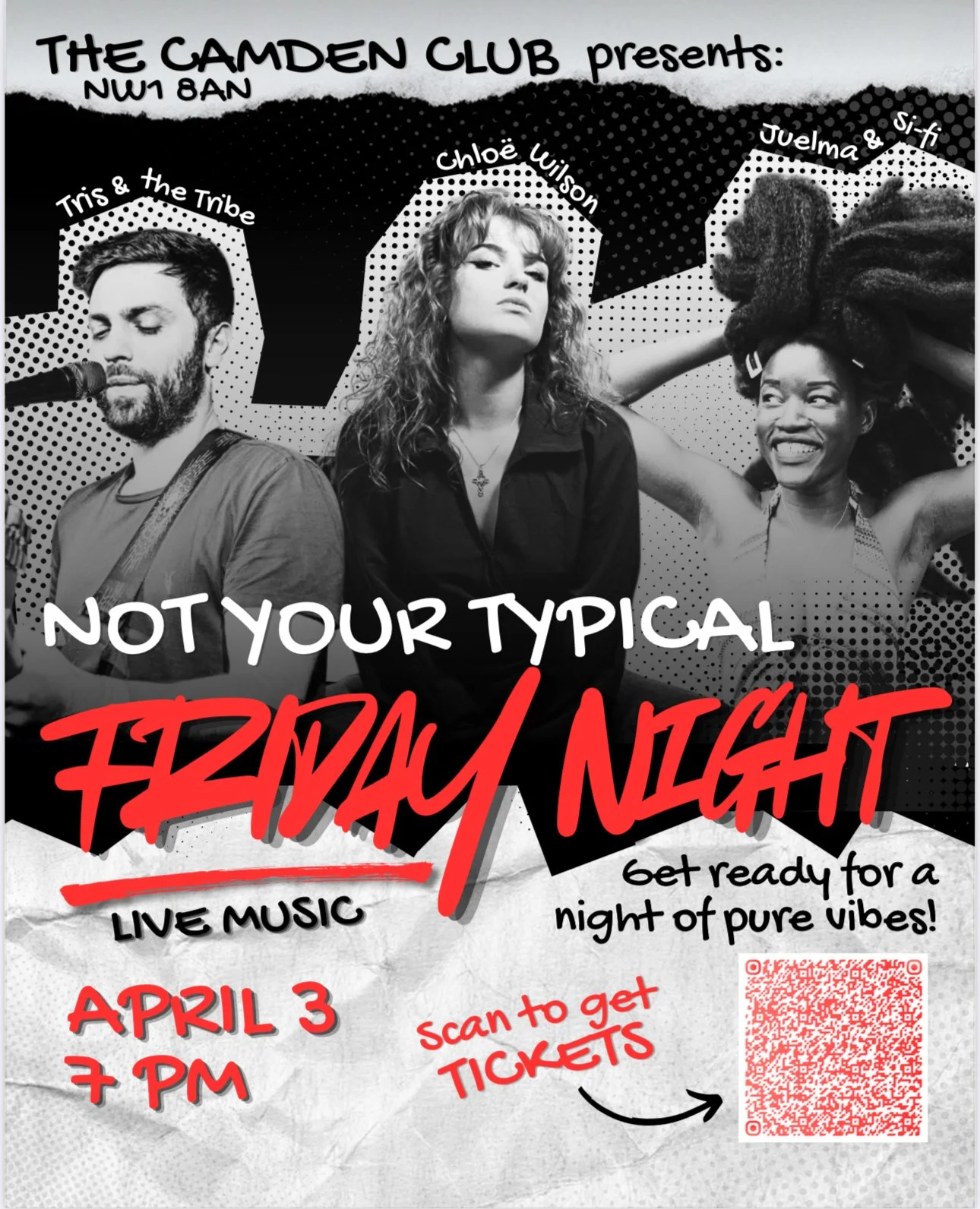 Not your Typical Friday night of music