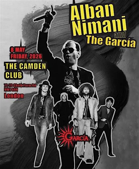 Alban Nimani & The Garcia Band – Live at The Camden Club, London