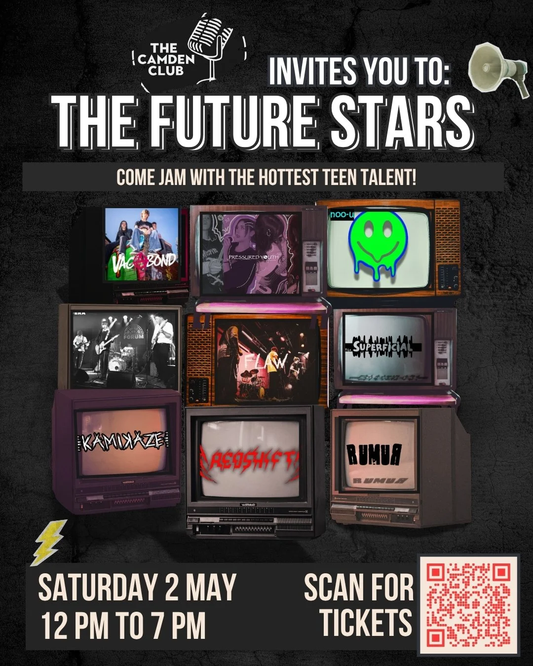 The Future Stars – Live at The Camden Club