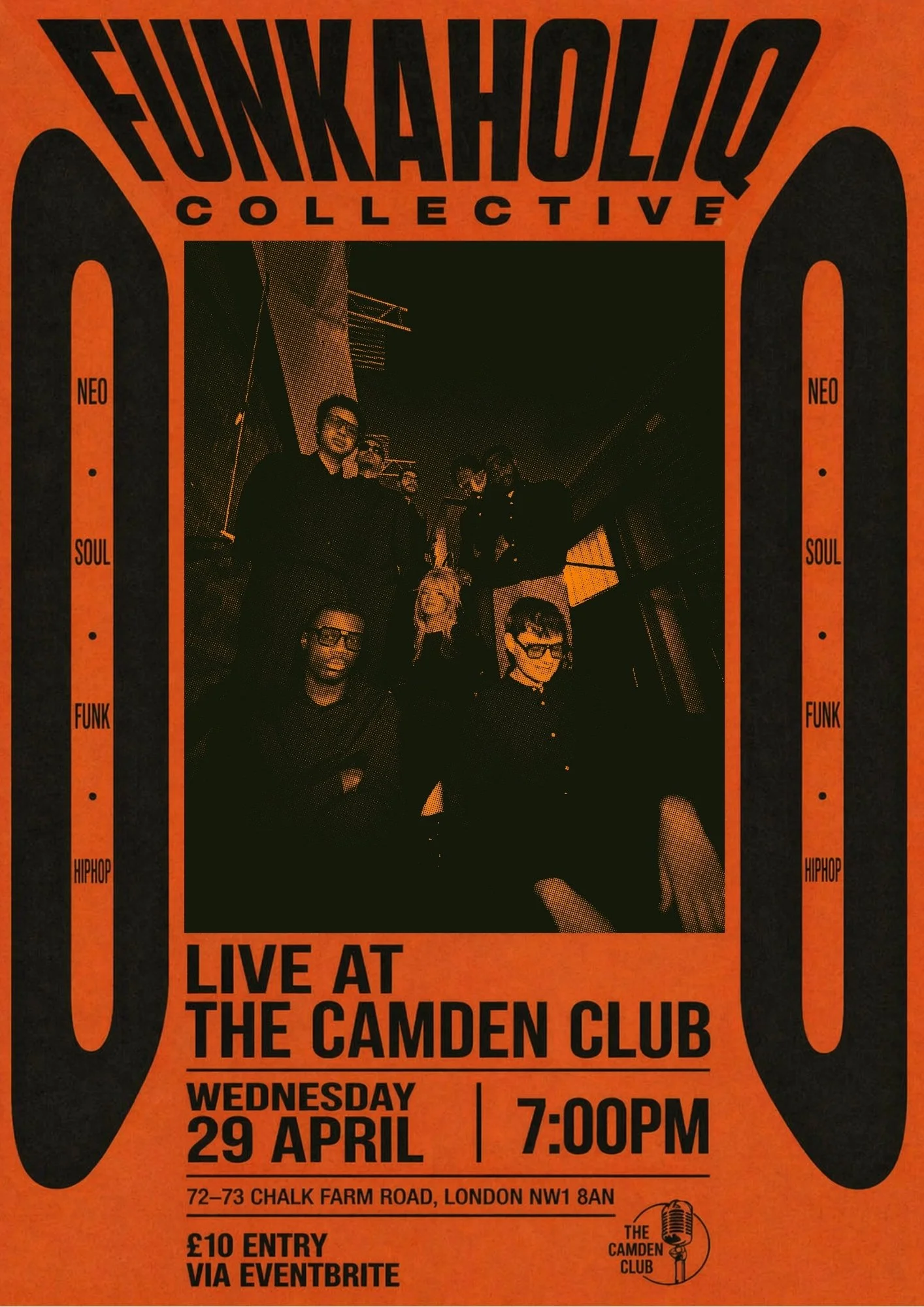 The Funkaholiq Collective Live at The Camden Club