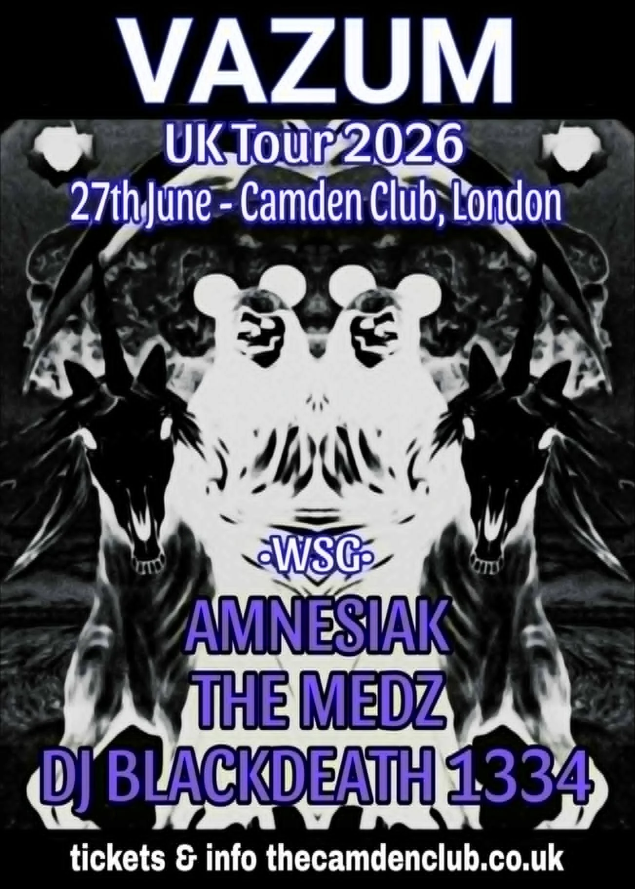 VAZUM / AMNESIAK / THE MEDZ / DJ BLACKDEATH 1334