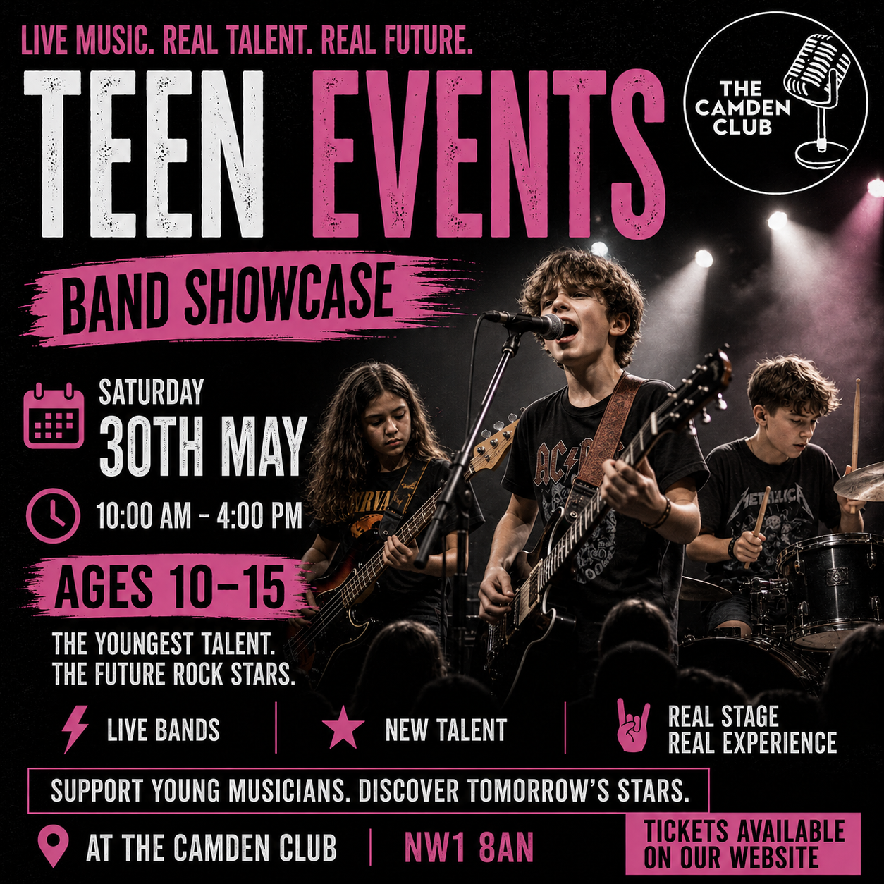 Teen Events Band Showcase 