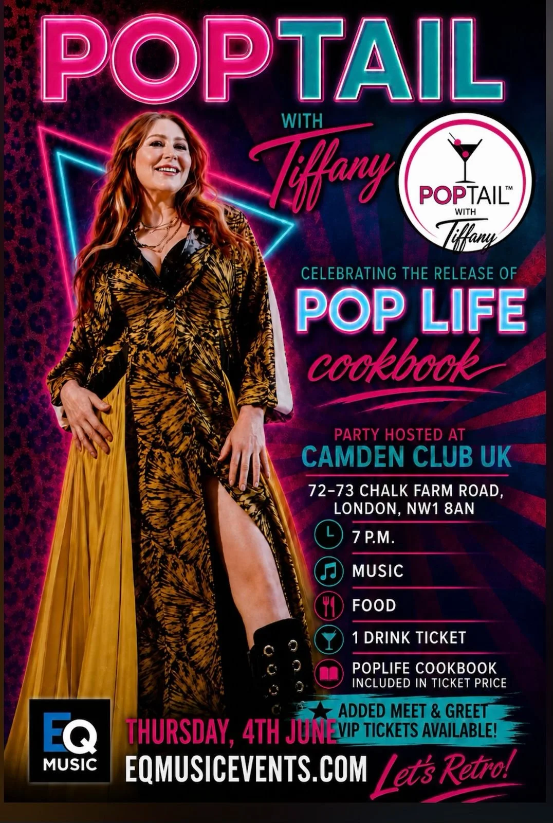 POPTAIL WITH TIFFANY – GENERAL ADMISISON