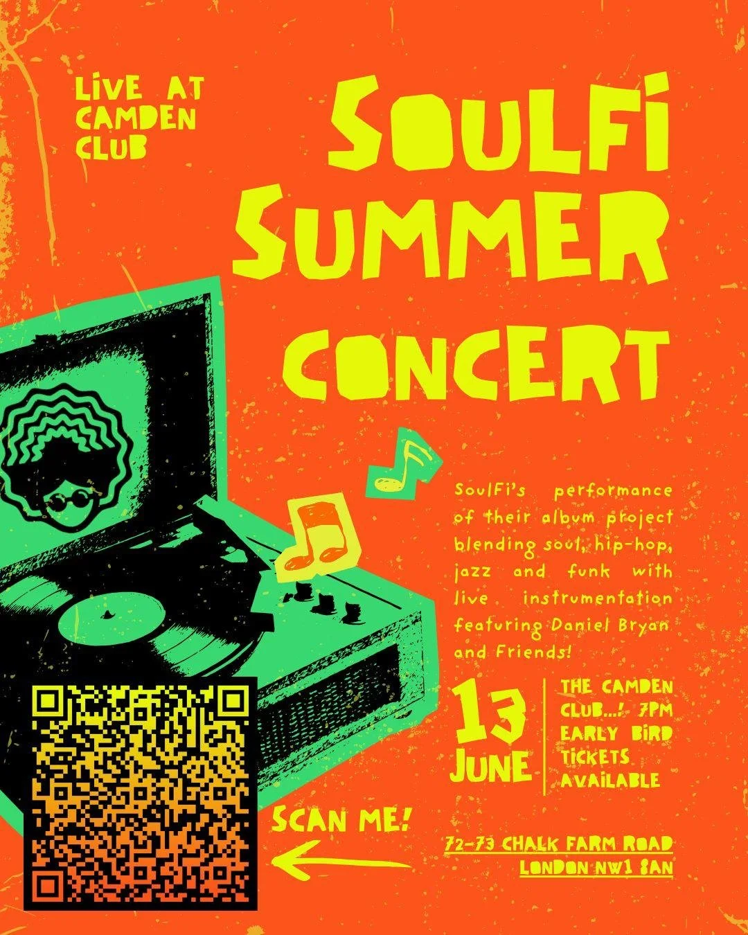 The SoulFi Experience - Live at The Camden Club 