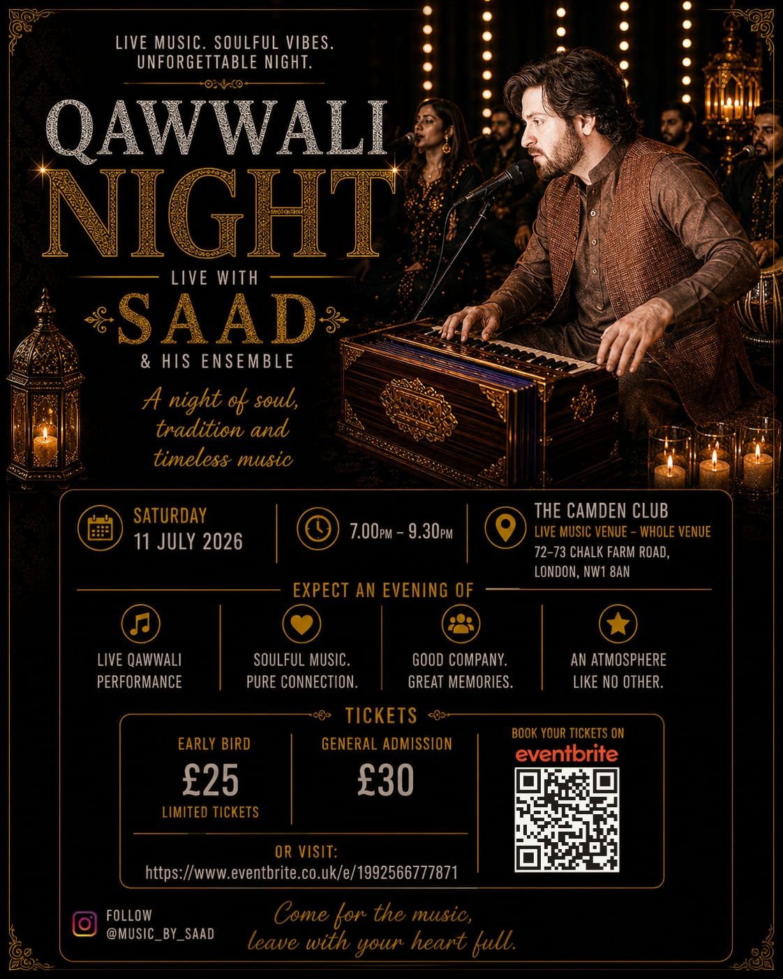 Qawwali Night London | Live with Saad