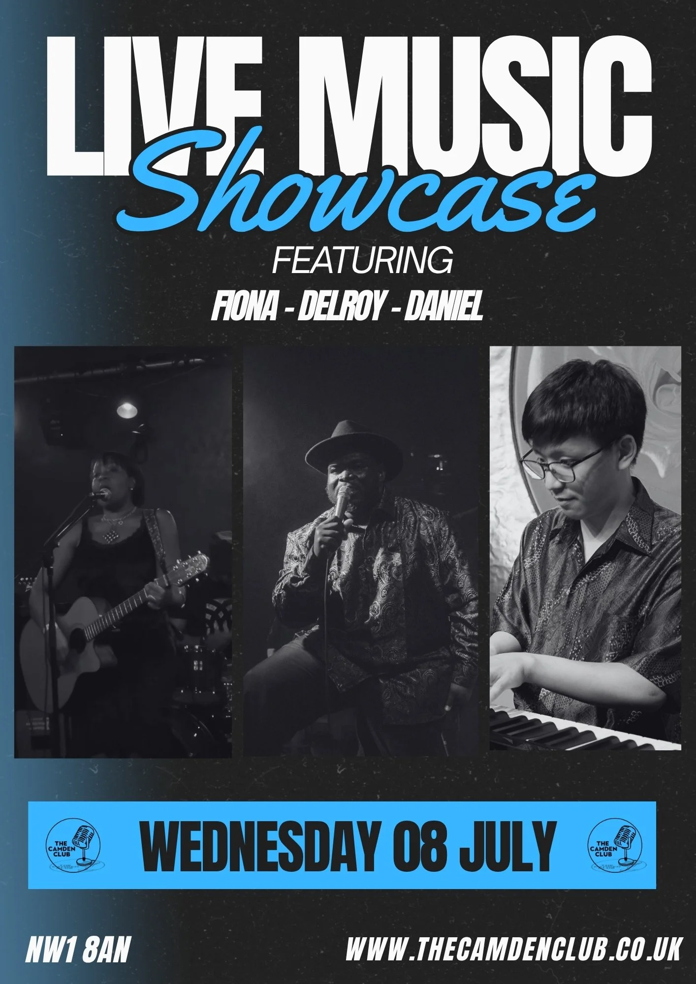 Live Music This Week at The Camden Club