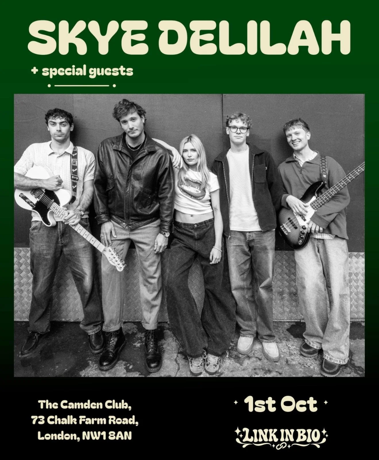 Skye Delilah + Special Guests – Live at The Camden Club