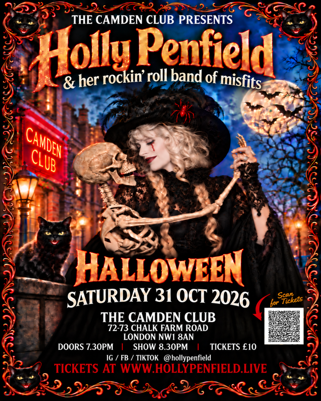 Holly Penfield &amp; Her Rockin' Band of Misfits Presents Halloween!