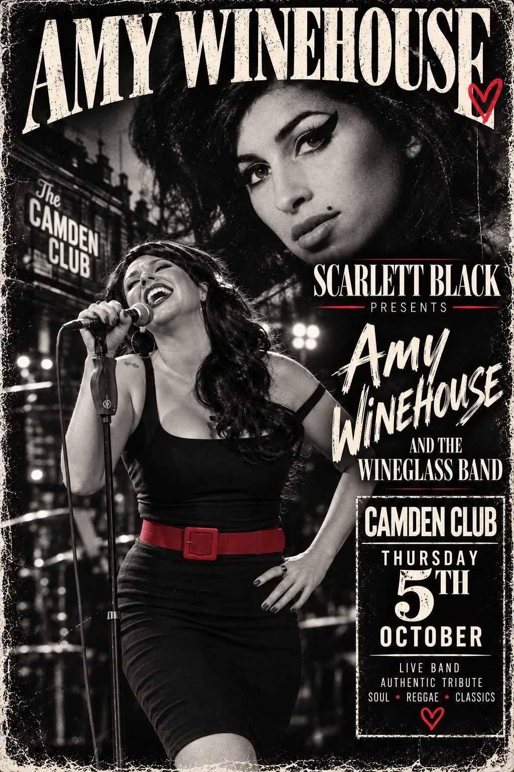 Amy Winehouse Tribute Show – Live at The Camden Club