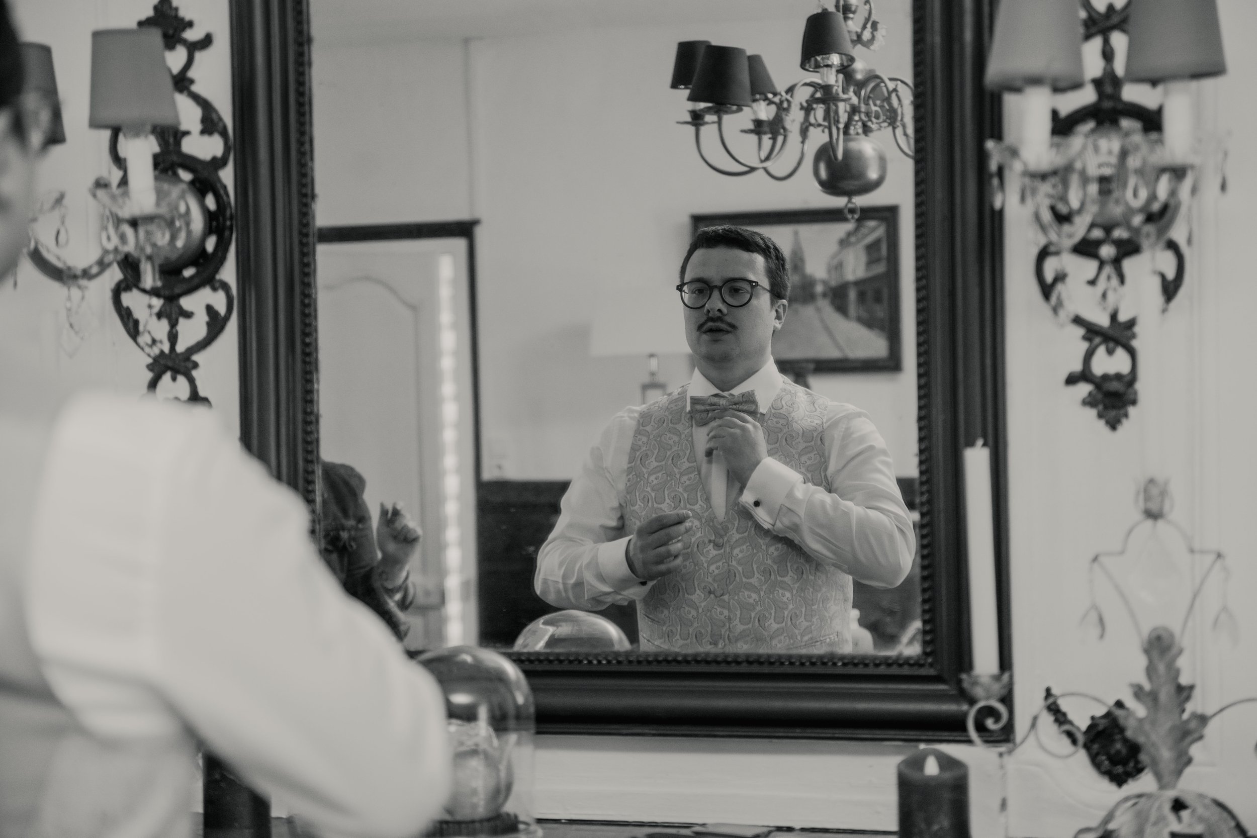Photographe mariage Manoir de Caulières