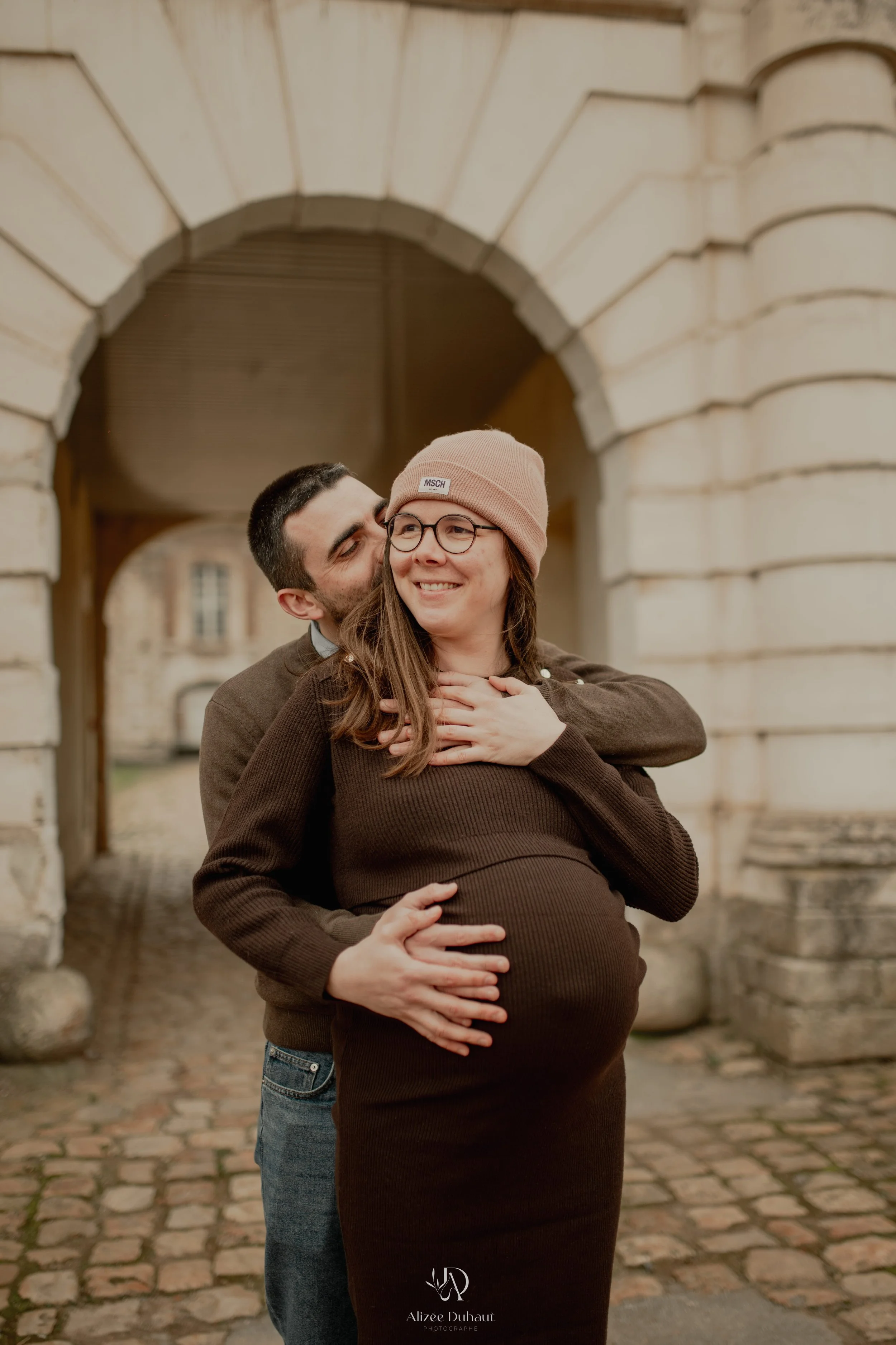 Grossesse en extérieur séance photo