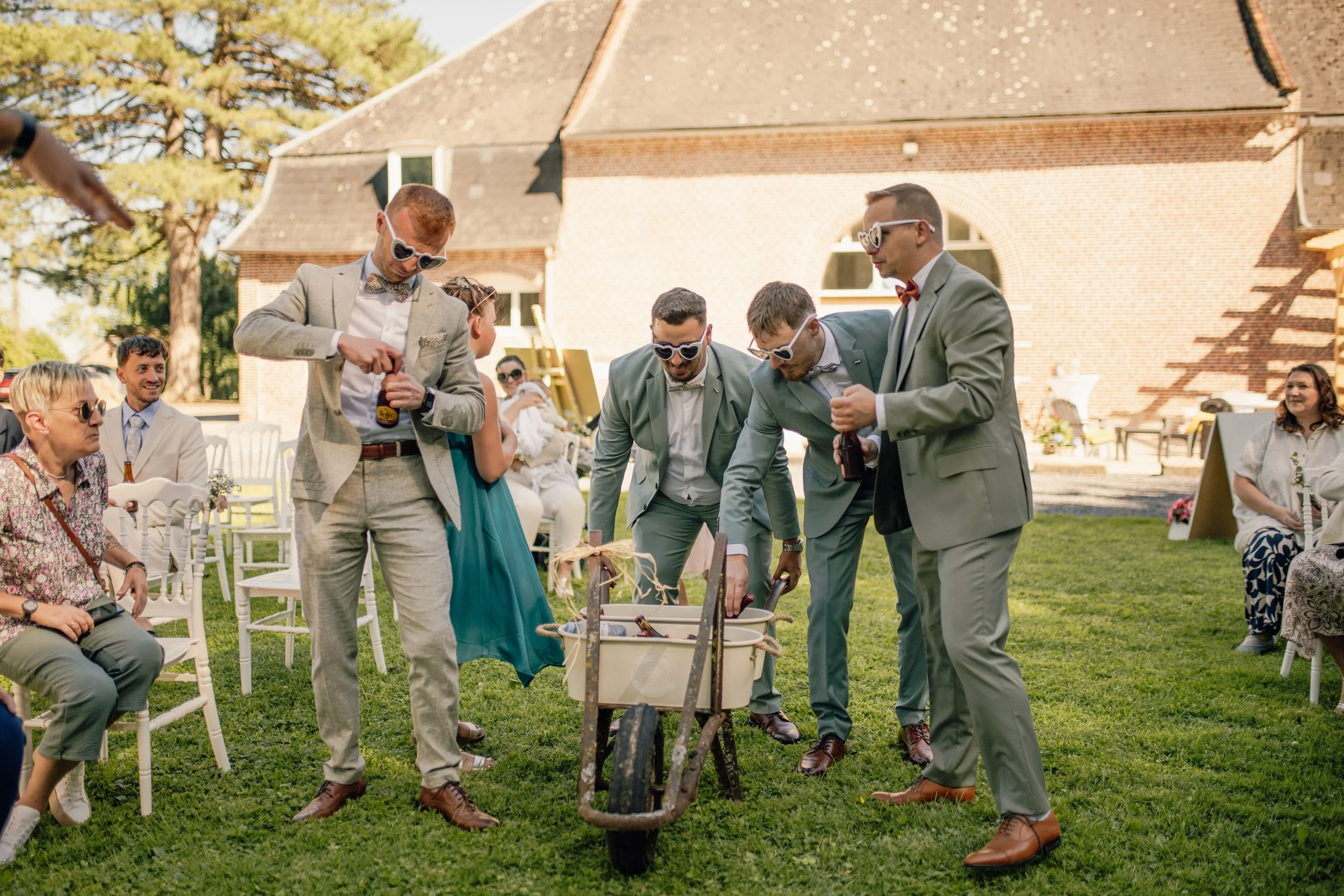 Cérémonie laïque au clos du bois de gattigny