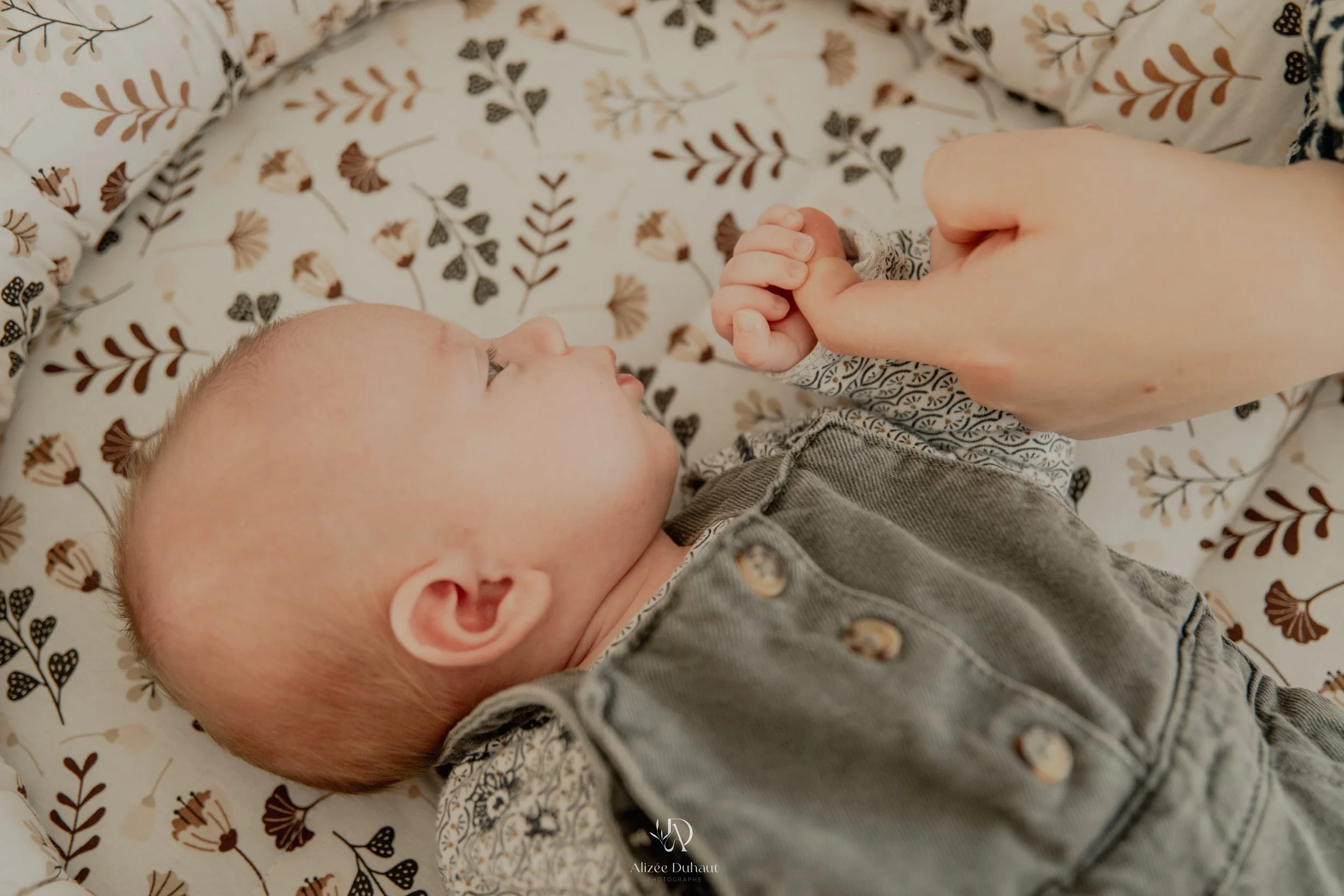 Séance photo à domicile bébé