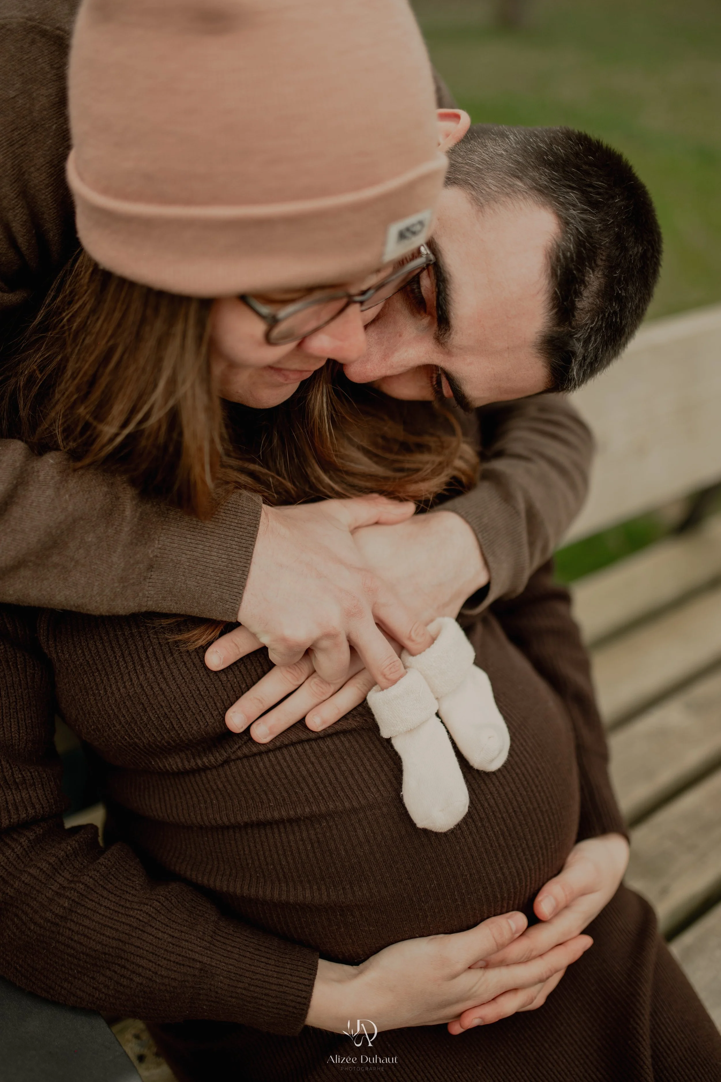 Séance grossesse naturelle citadelle Arras