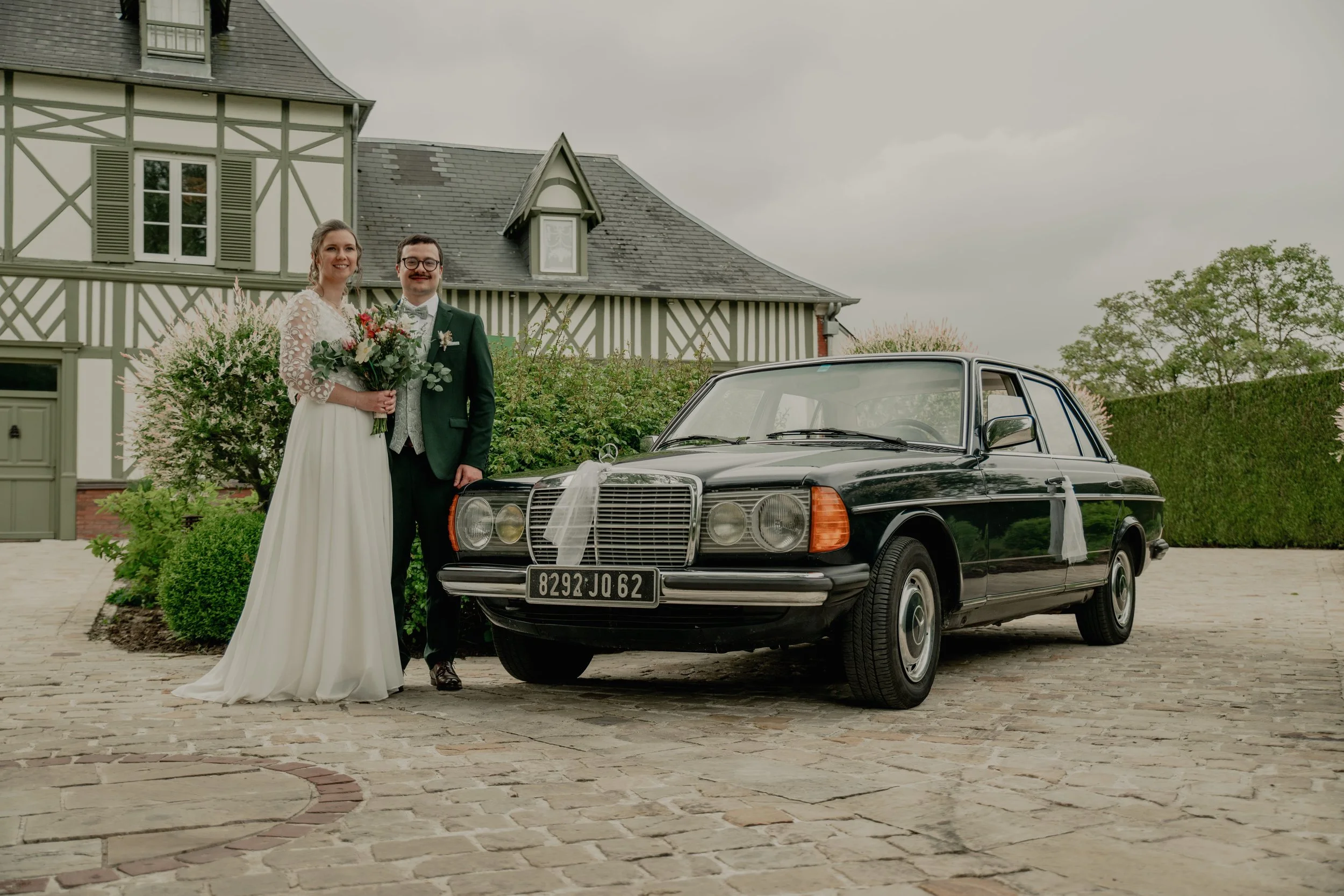 Photographe mariage Manoir de Caulières