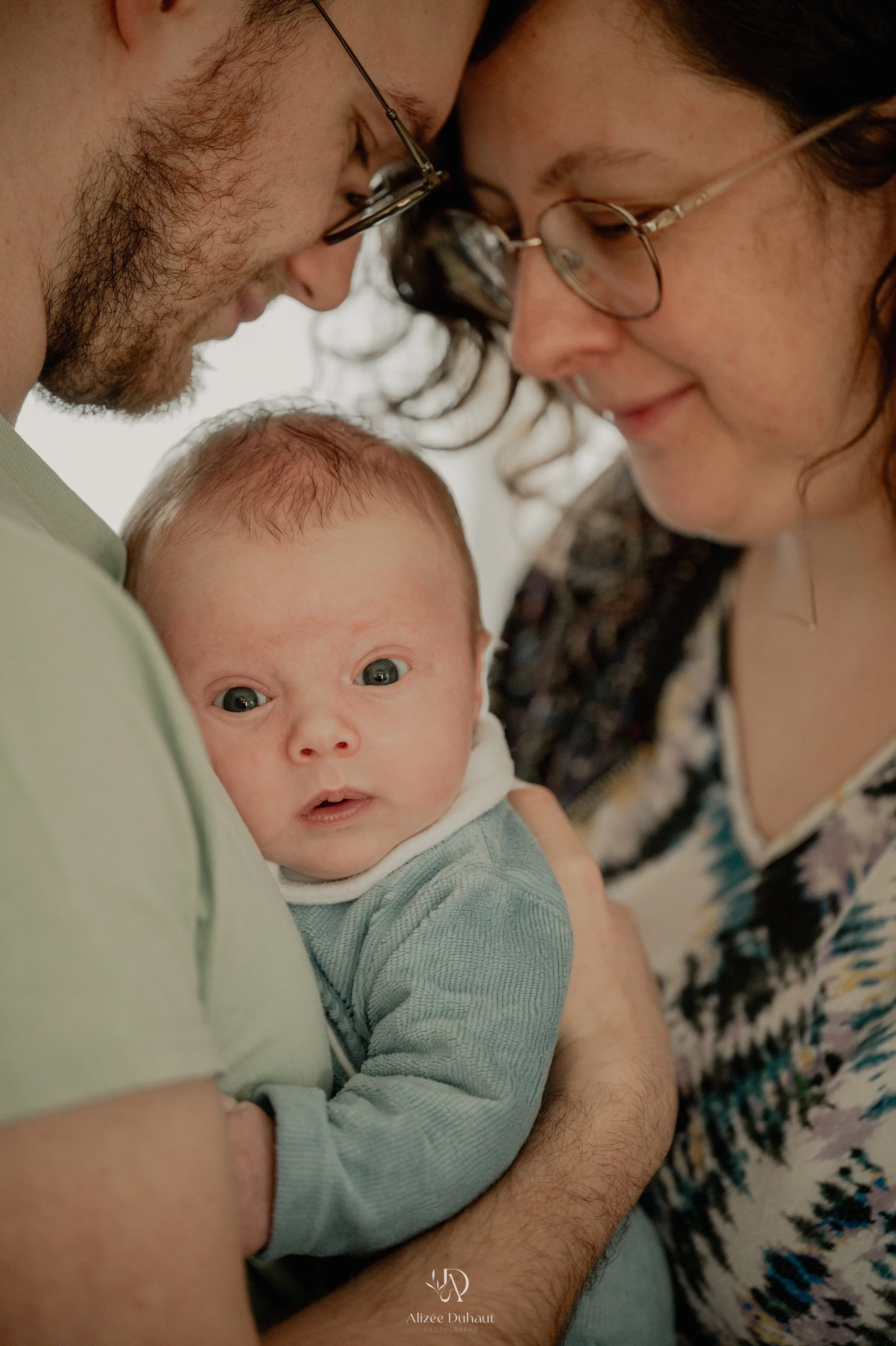 Séance photo bébé nouveau né à domicile Lens