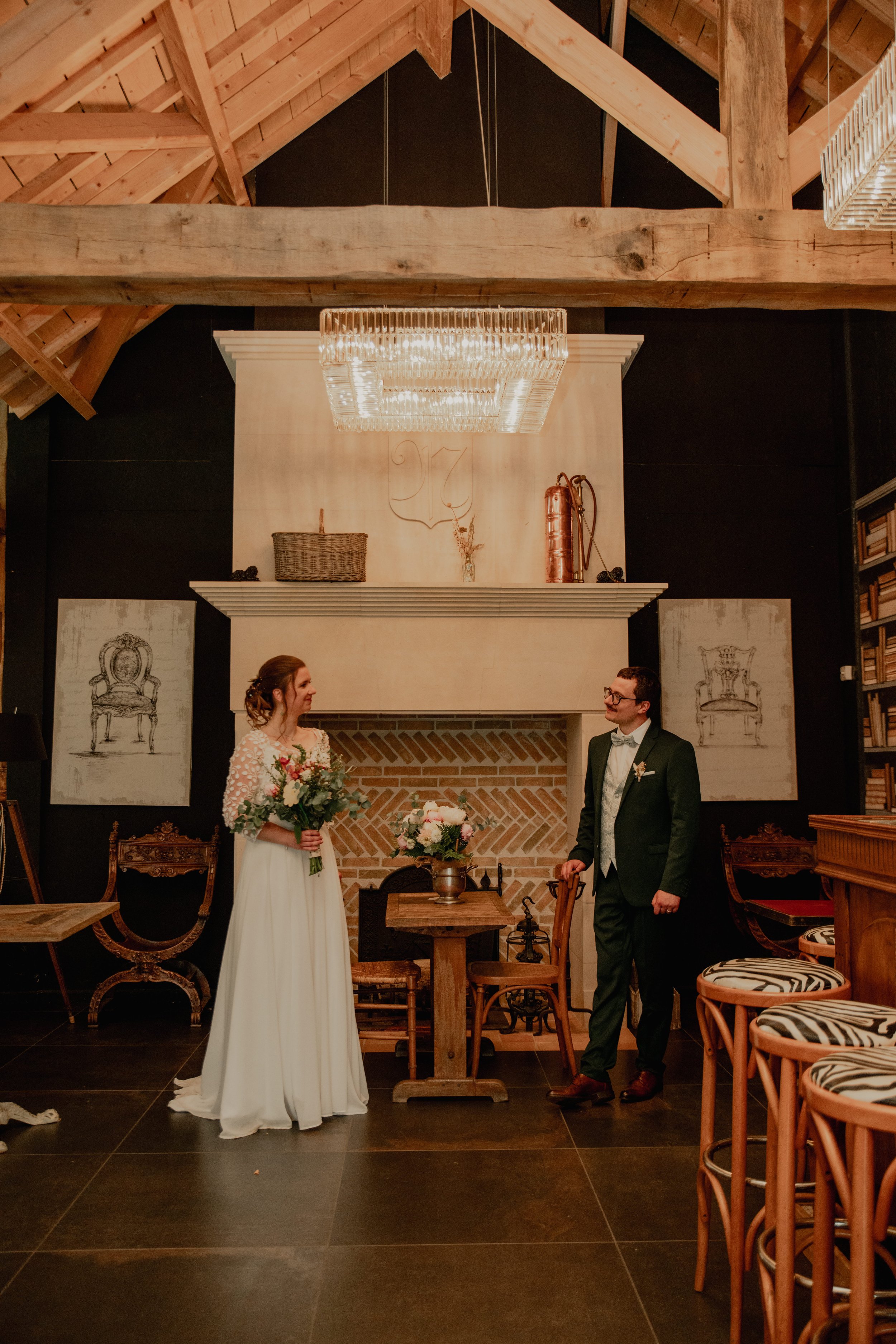 Photographe mariage Manoir de Caulières